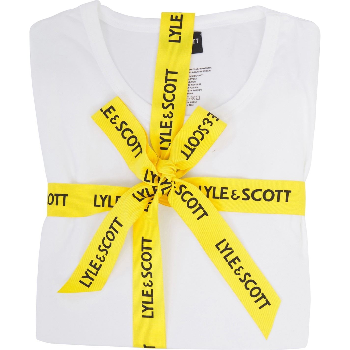 Lyle and Scott Cuffed Pyjama Short Sleeve Top