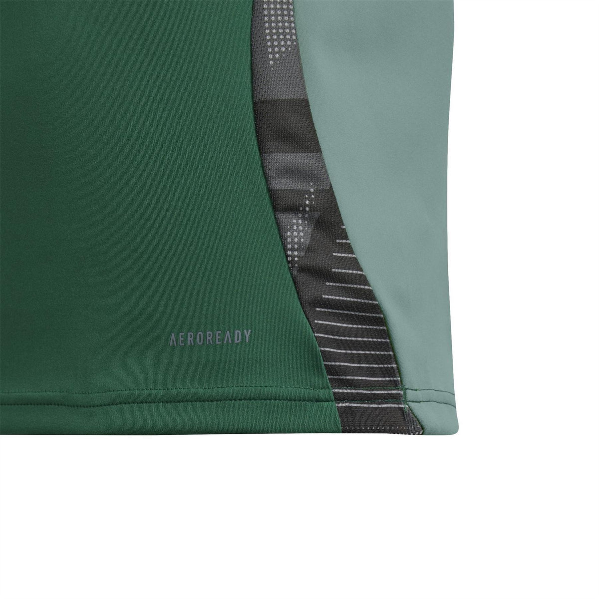 adidas Kids Three Bar Logo Funnel Neck Long Sleeve Athletic Top