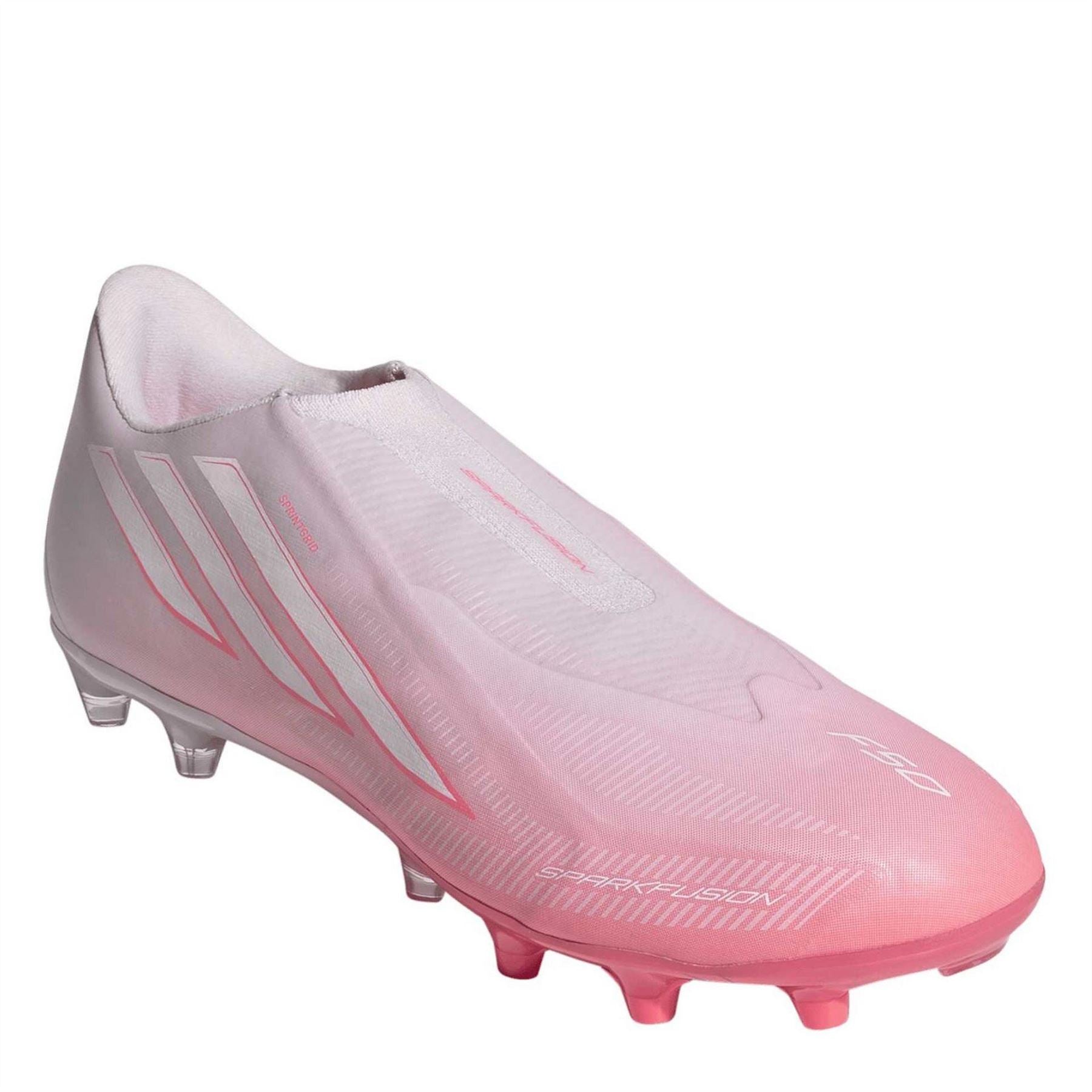 adidas Womens Sparkfusion League Laceless Firm Ground   Artificial Grass Football Boots