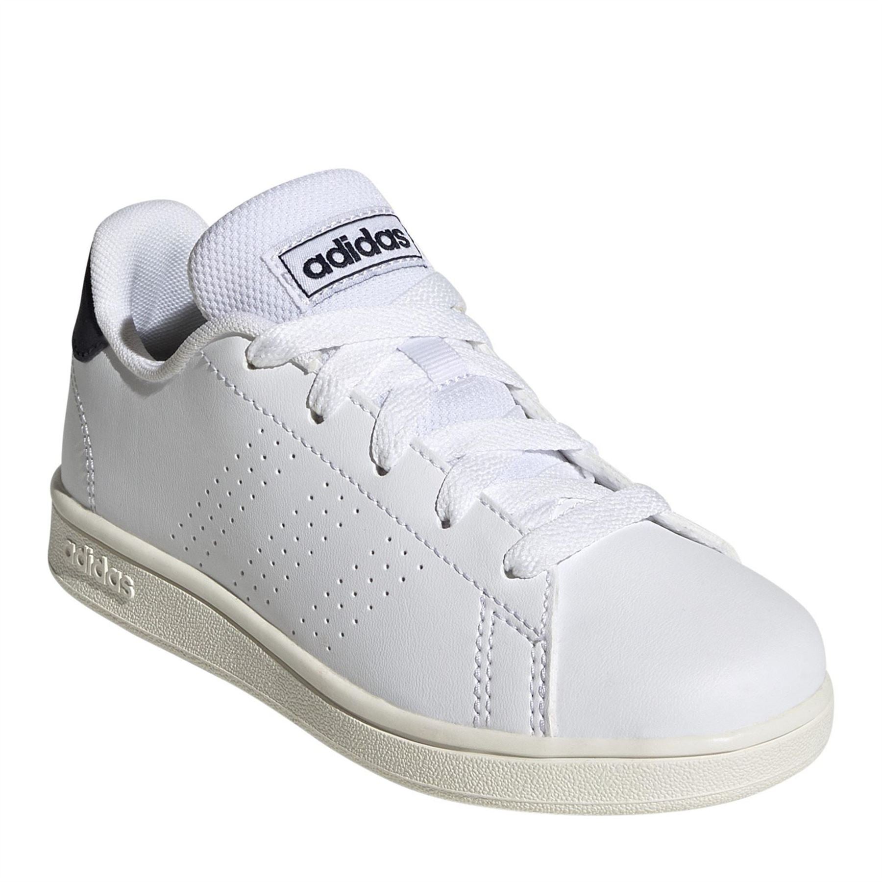 adidas Advantage K Lace Up Low Top Sneakers