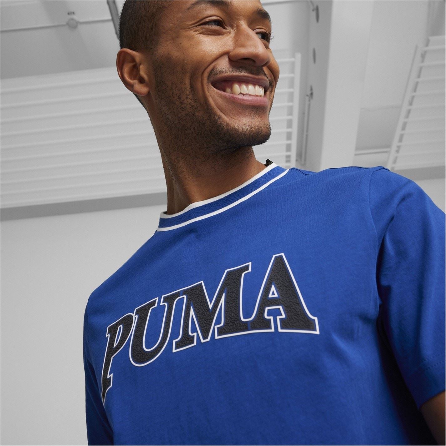 Puma Crew Neck Text Graphic Regular Fit T-Shirt