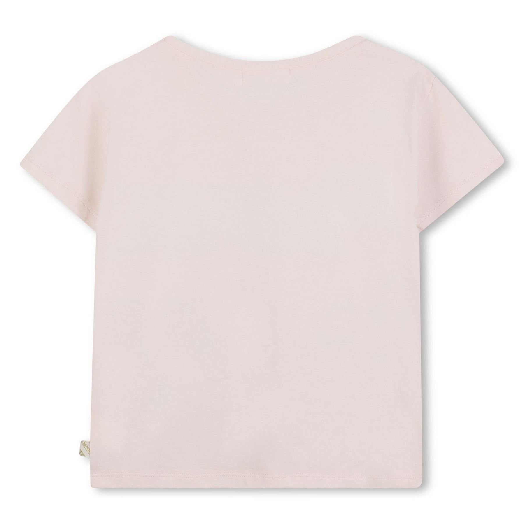 Billieblush Regular Fit Lettering Crew Neck T-Shirt