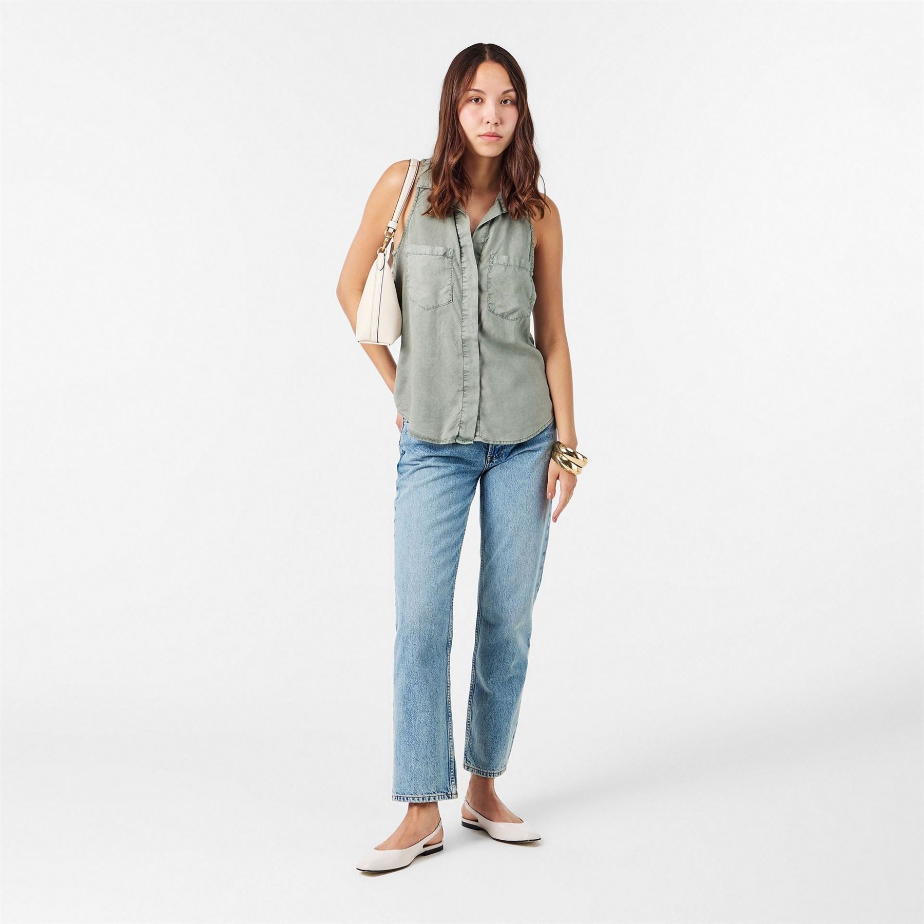 Bella Dahl Regular Fit Split Back T-Shirt