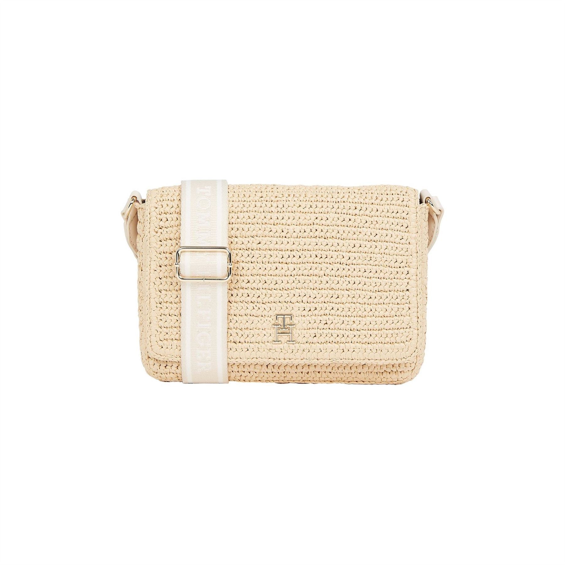 Tommy Hilfiger Spring Ribbed Cross Body with Detachable Strap