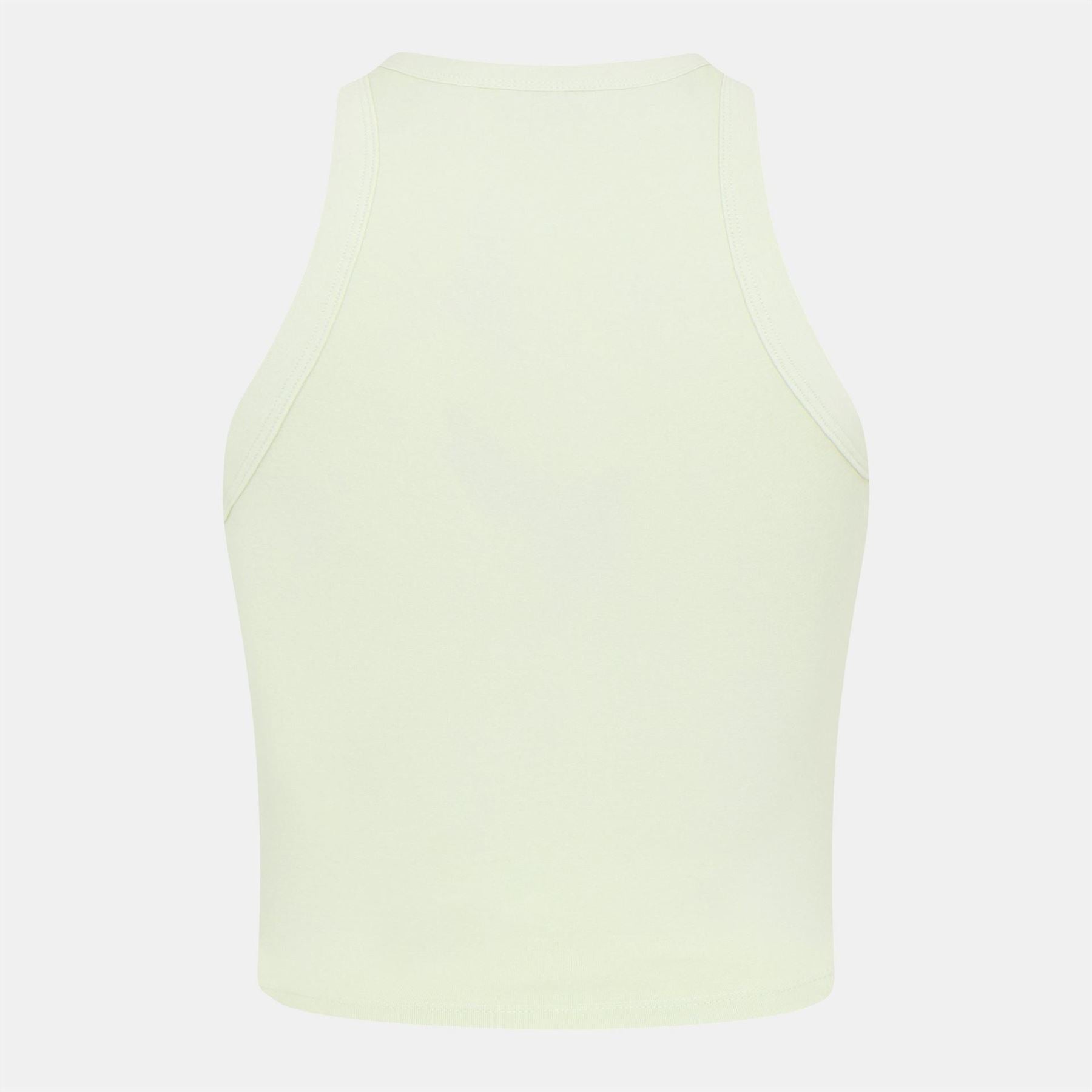 Jack Wills Cropped Crew Neck Lettering Slim Fit Tank
