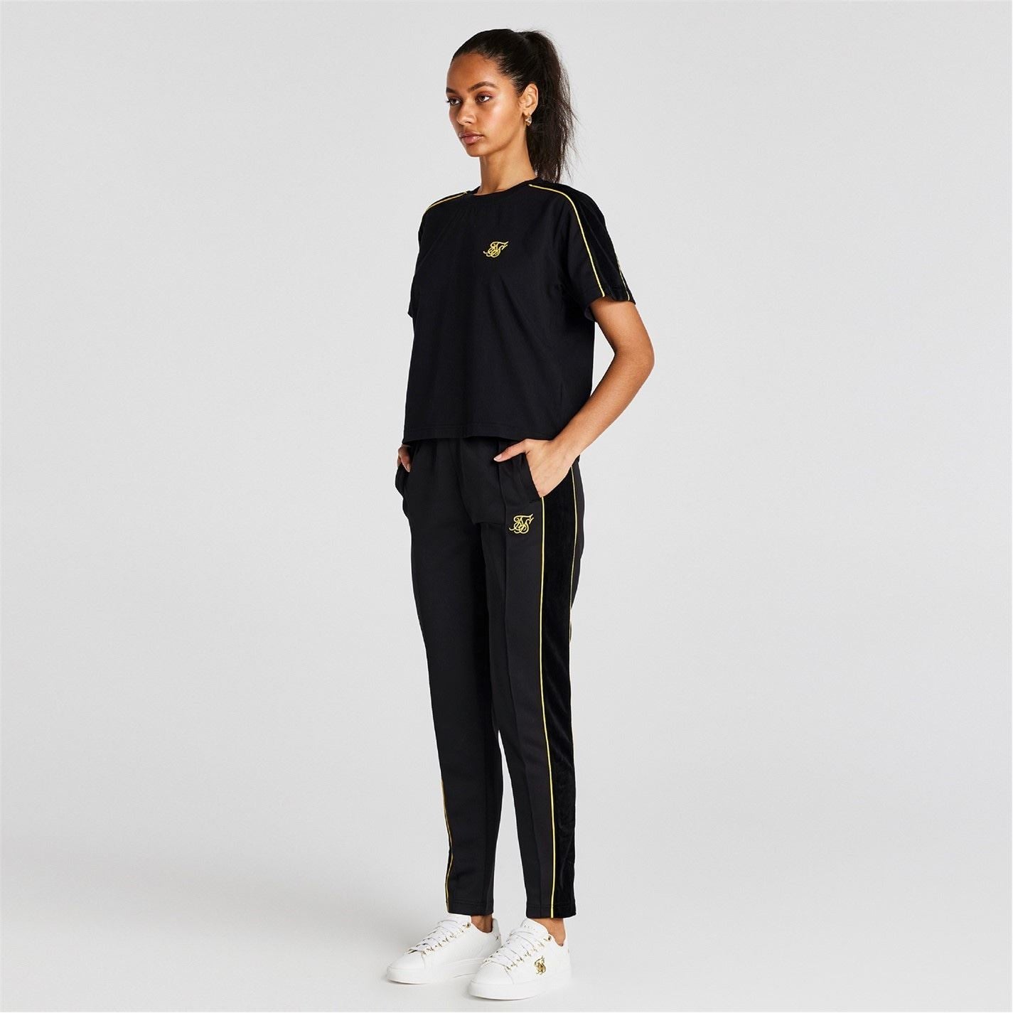 SikSilk Regular Fit Crew Neck Short Sleeve T-Shirt