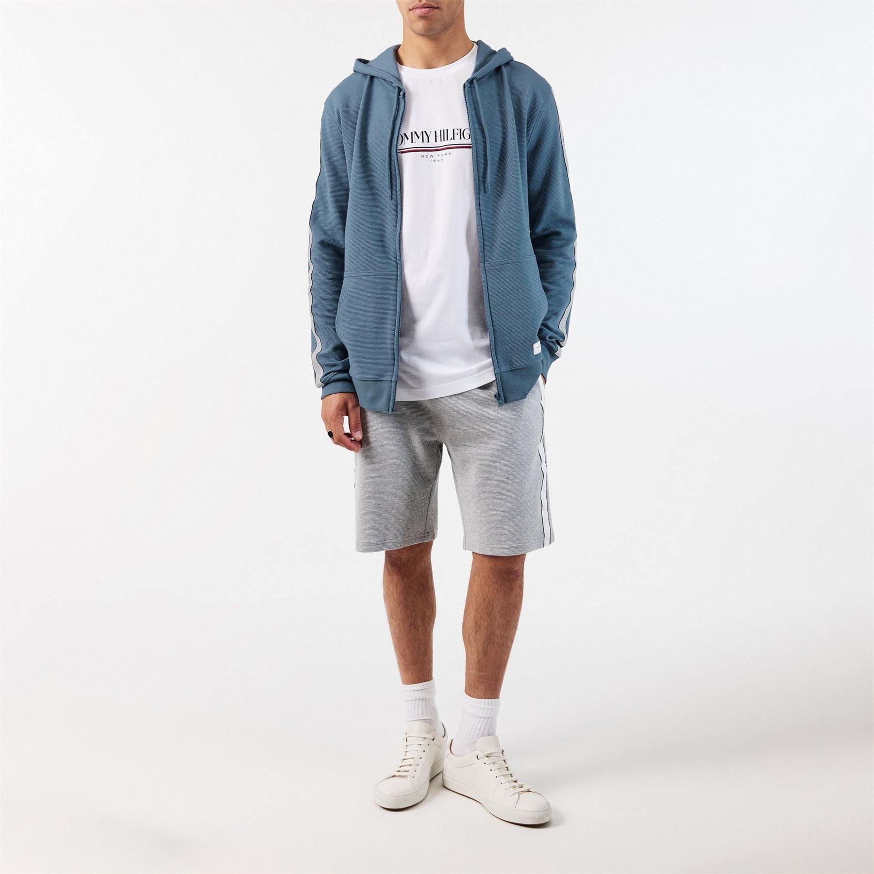 Tommy Hilfiger Sleeved Full Zip Hoodie