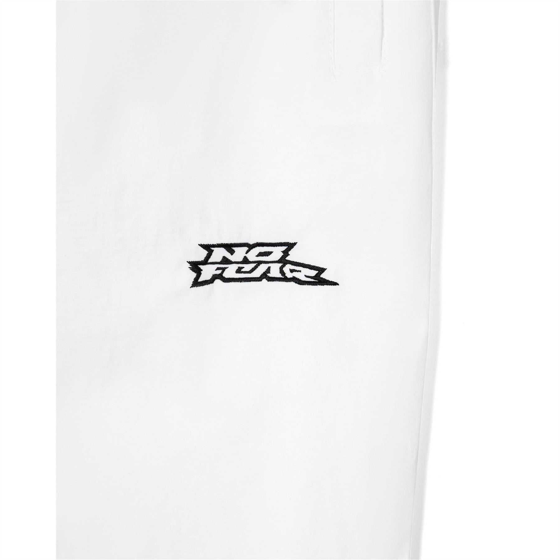 No Fear Solid Patterned Straight Track Pants