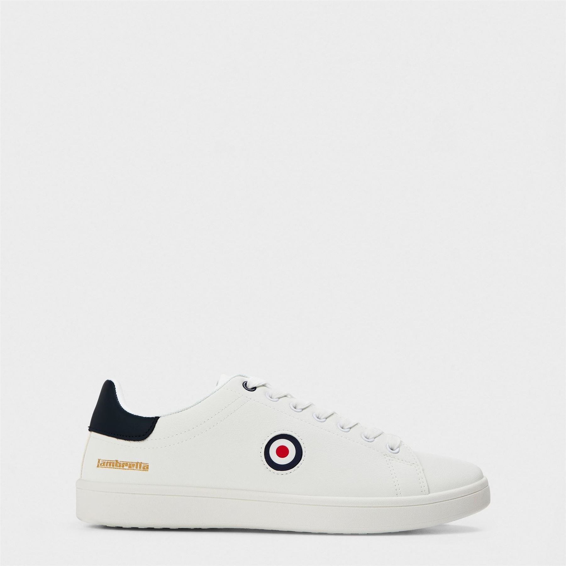 Lambretta Pinball 2 Round Toe Flat Heel Trainers