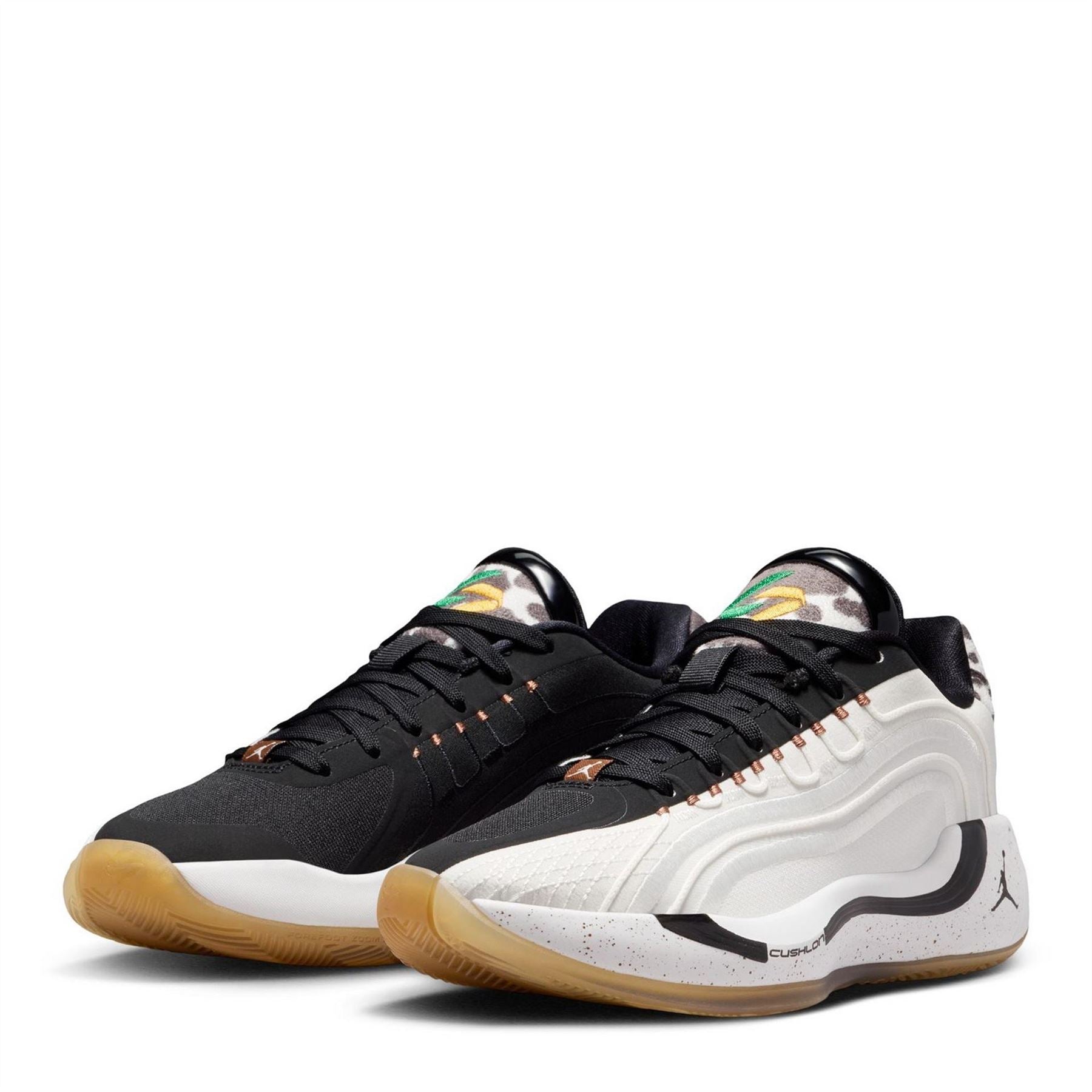 Air Jordan Luka 4 Graphic Print Low Top Sneakers