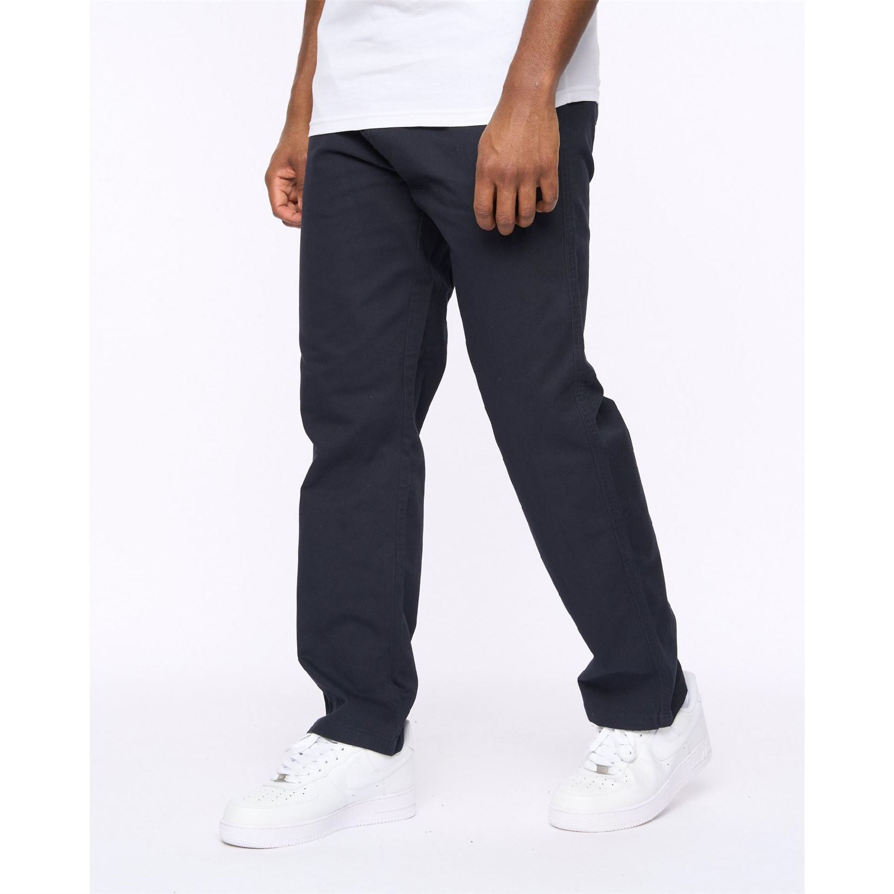 Crosshatch Blansmoore Solid Patterned Straight Trousers