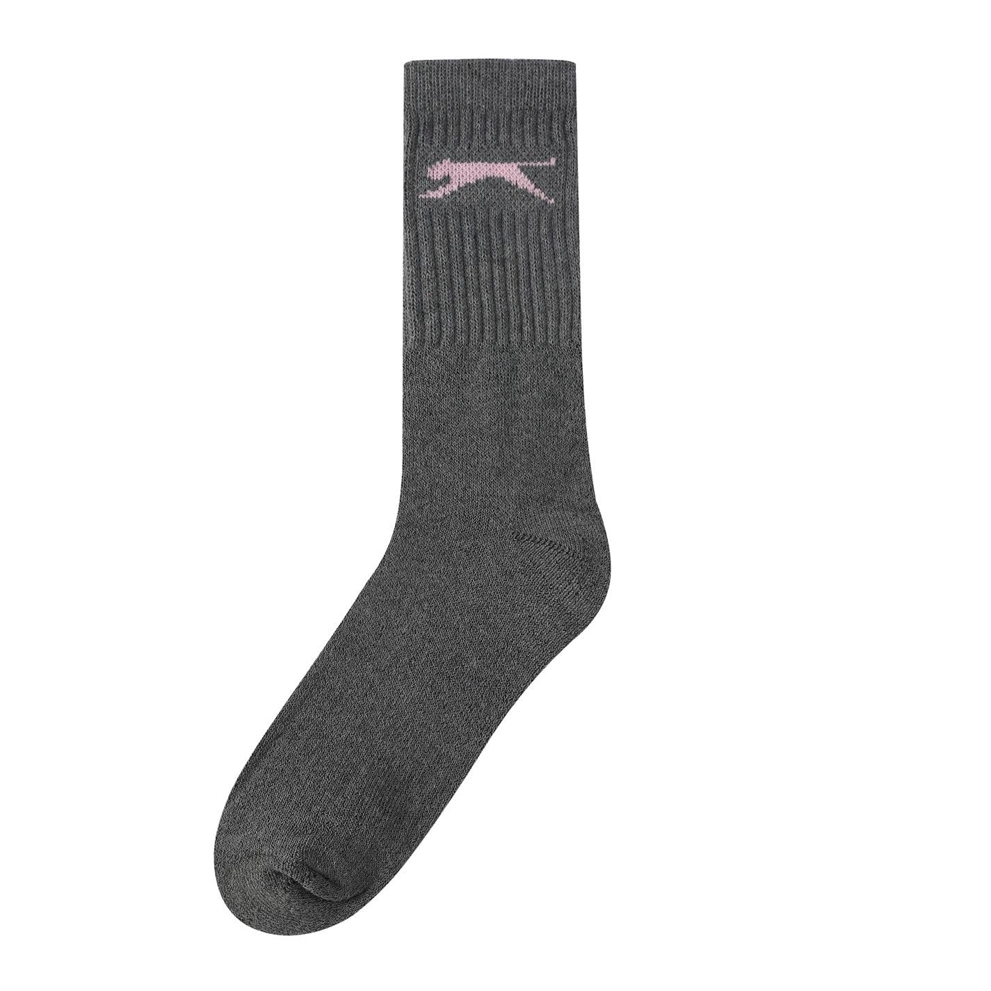 Slazenger 5 Pack Crew Socks Ladies