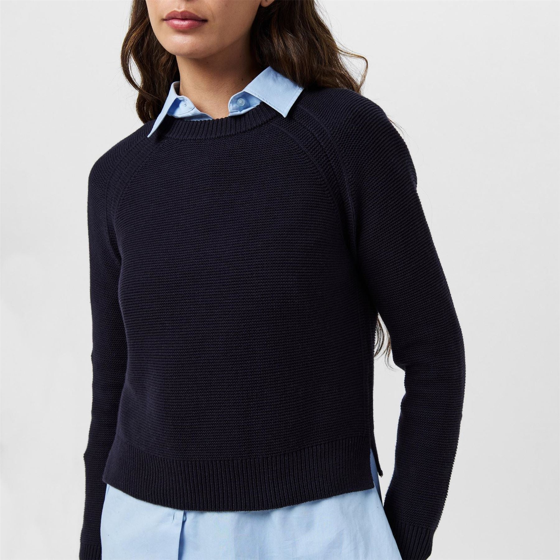 French Connection Lily Crew Neck Relaxed Fit Sweater