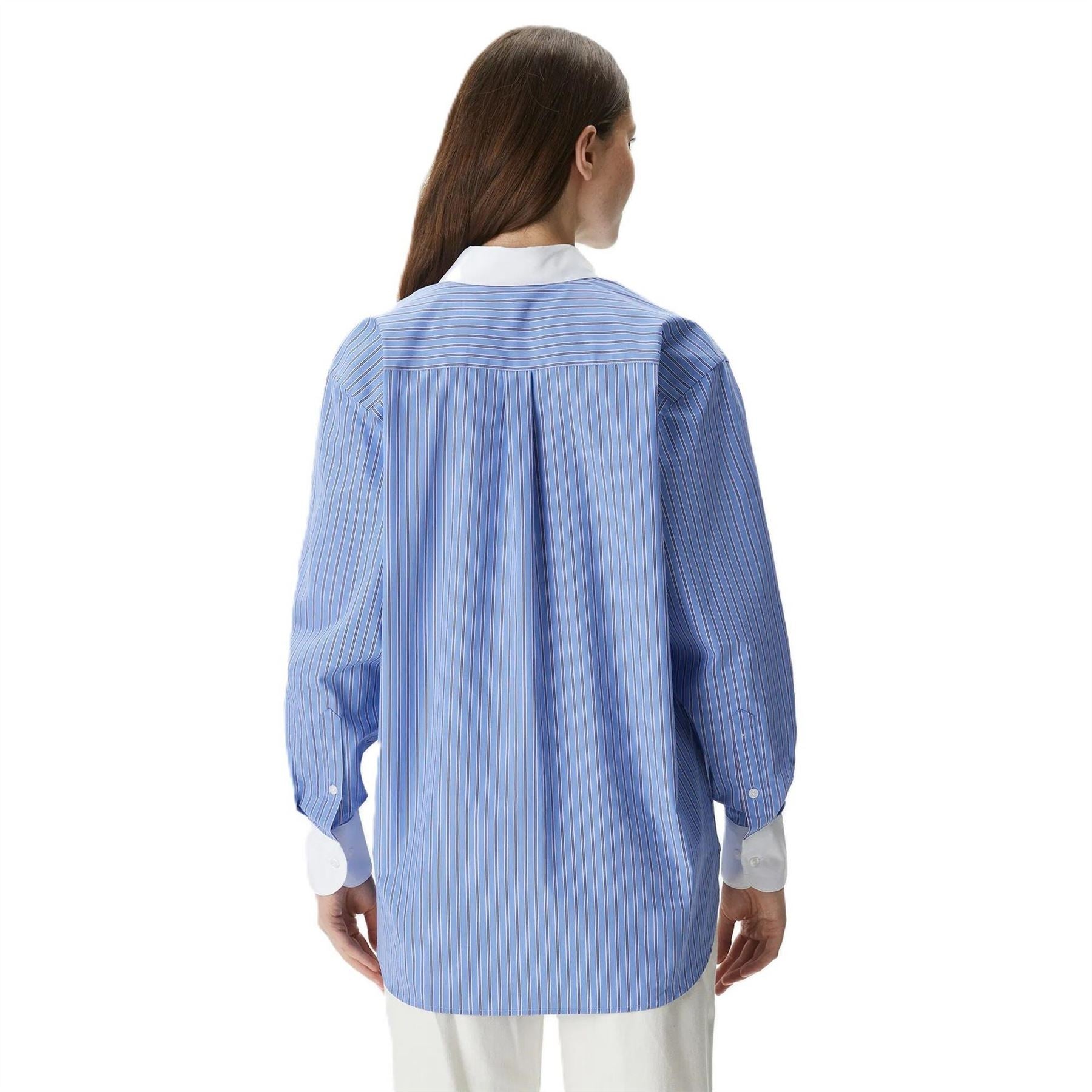 Lacoste Crocodile Print Relaxed Fit Shirt