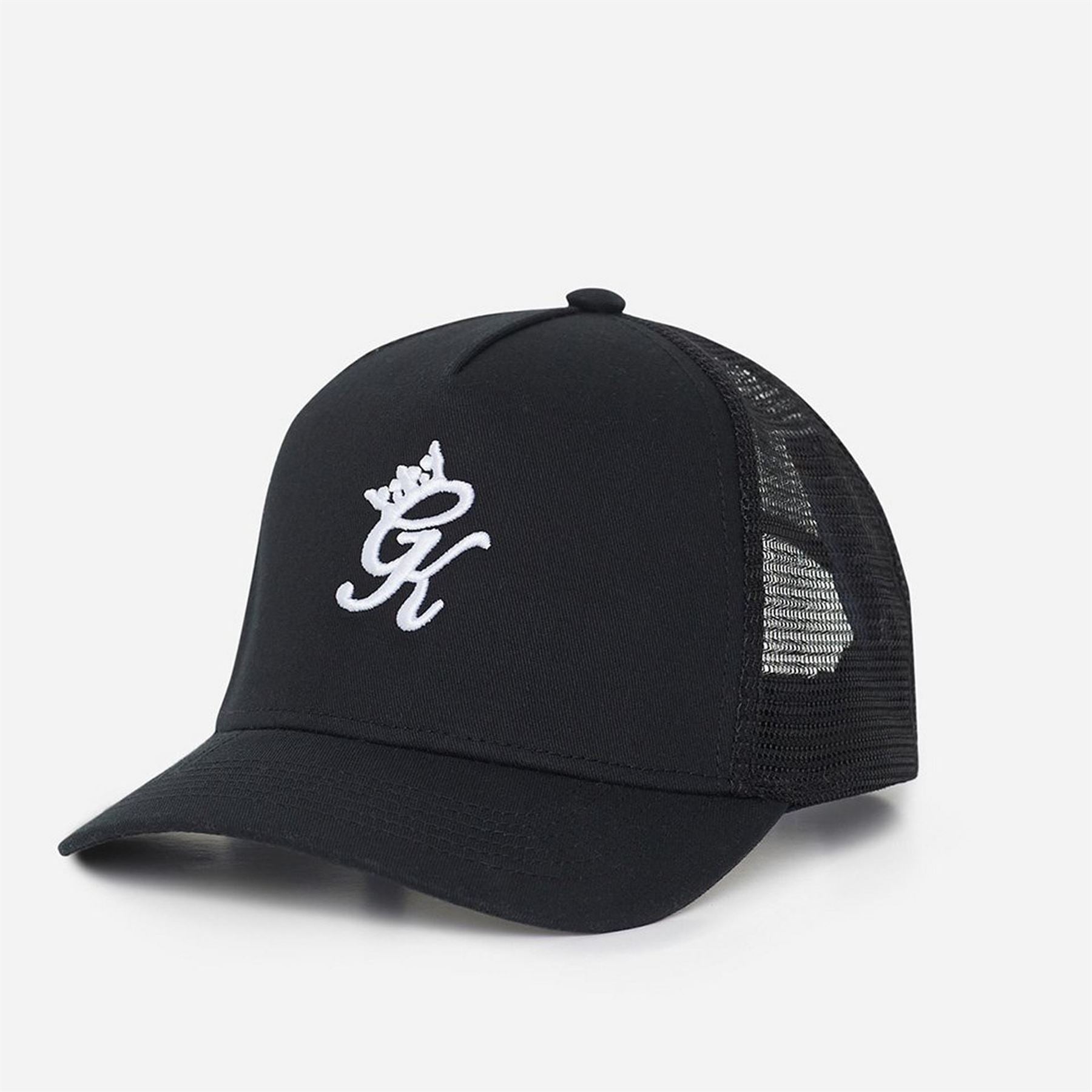 Gym King King Trucker Cap   Black
