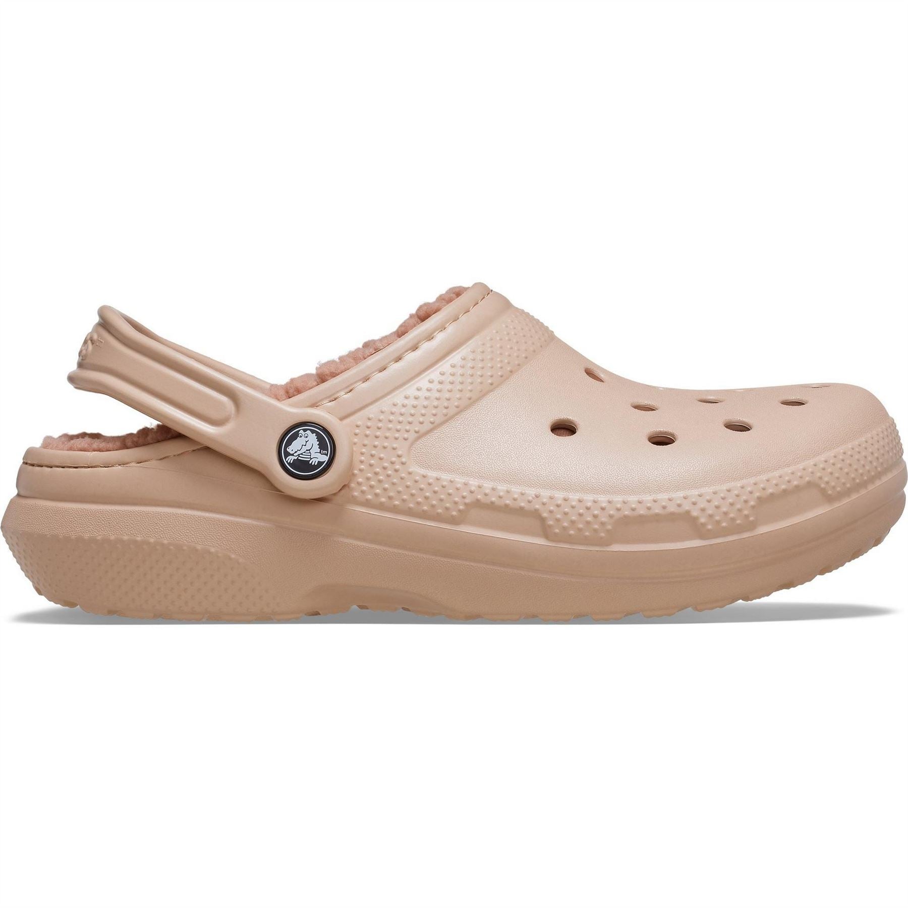 Crocs Lined Shuv Clogs with Perforated Toe