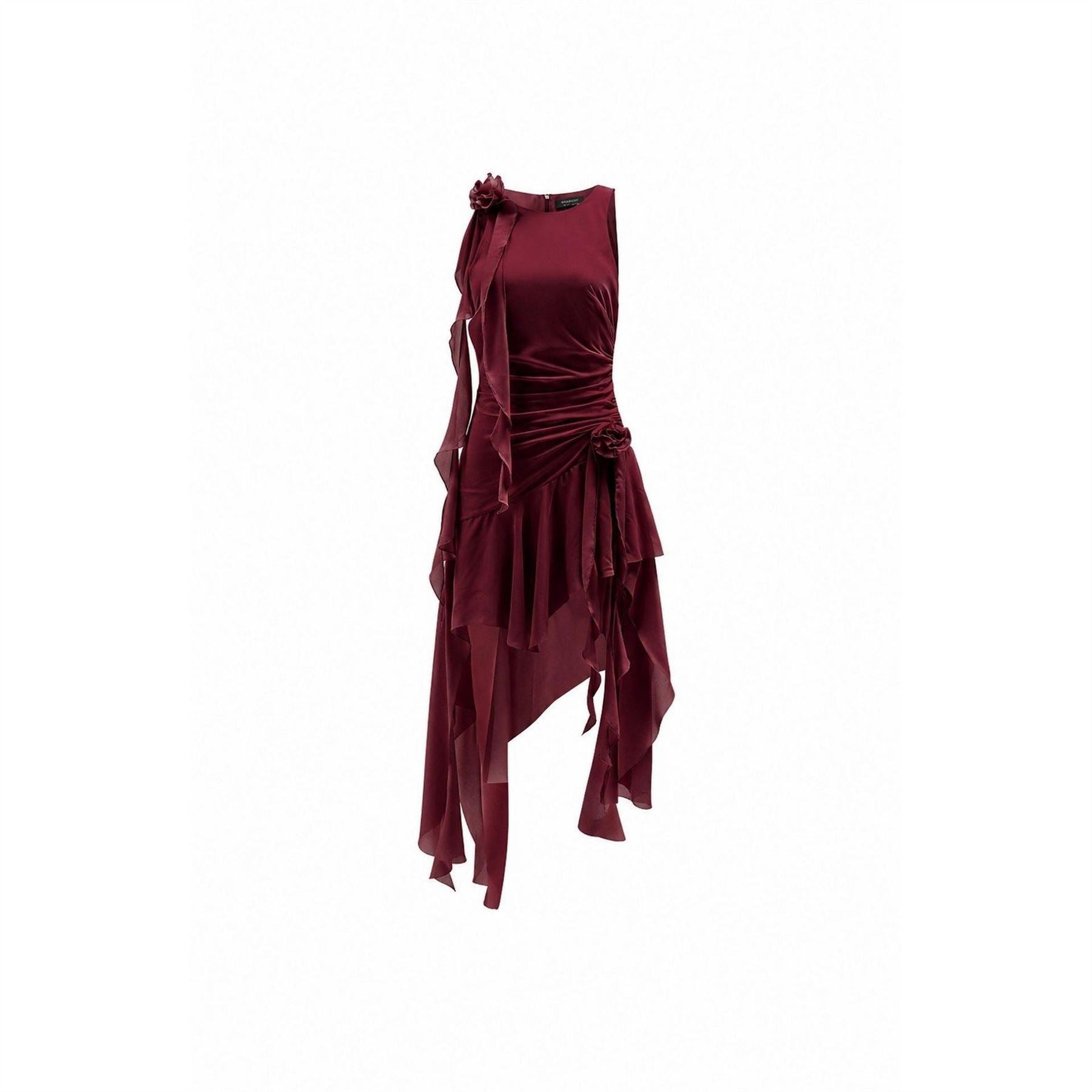 Bardot Ivana High Low Midi Bodycon Dress