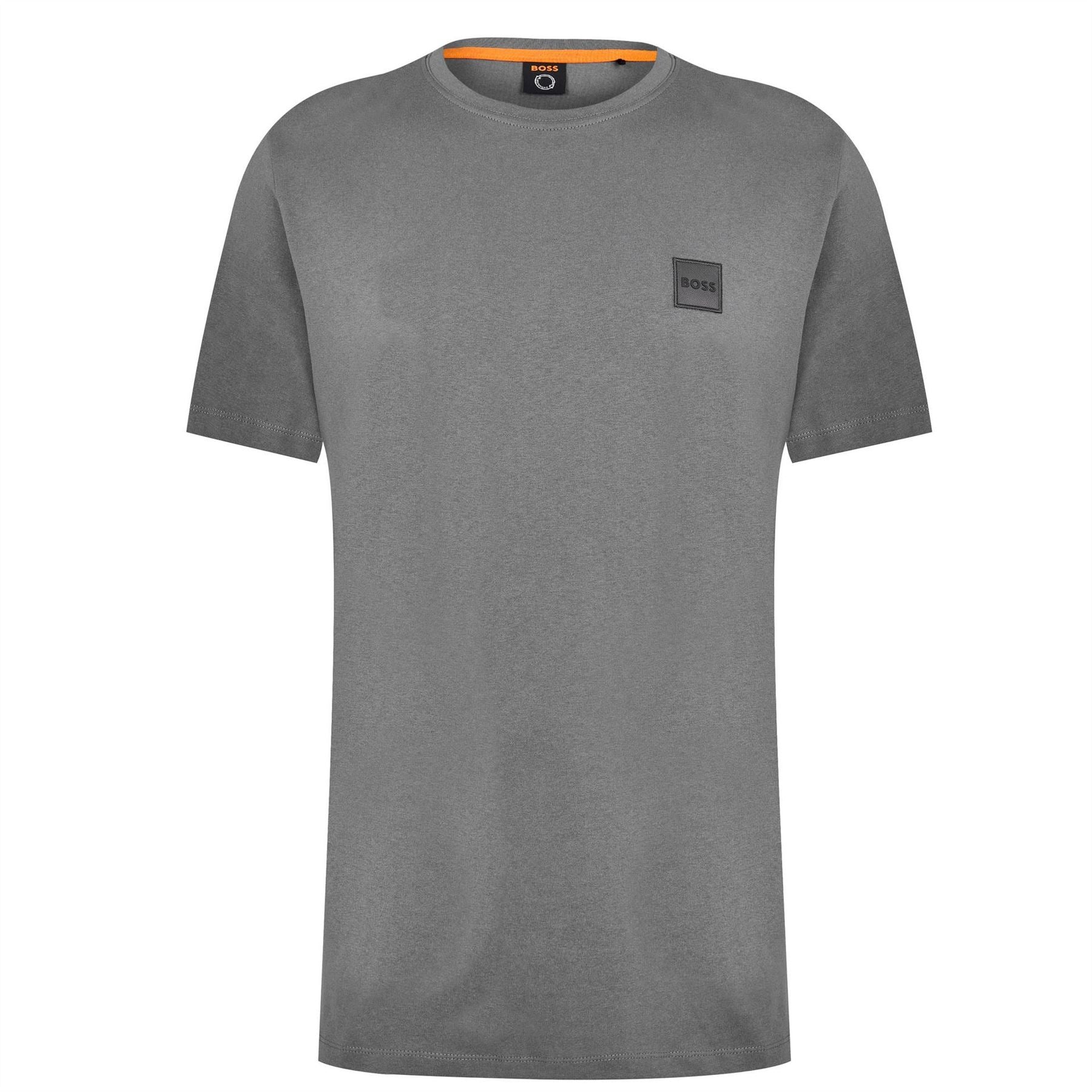 Boss BOSS ORANGE Tales T Shirt with Logo Patch Premium Cotton