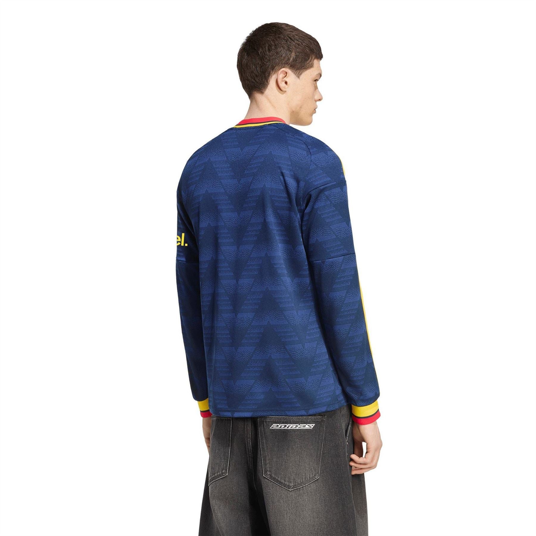 adidas Mens Away Long Sleeved Shirt 2026 27
