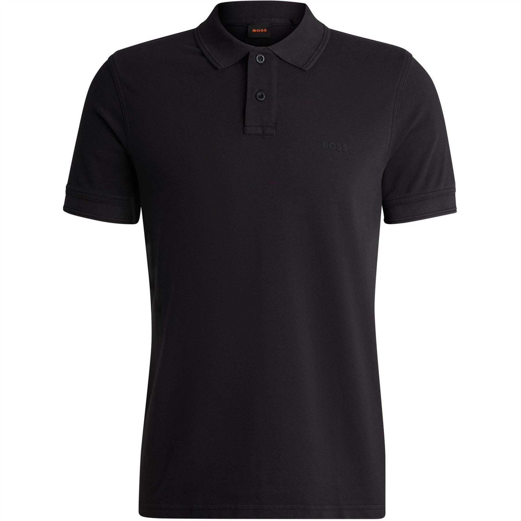 Boss Collared Neck Short Sleeve Regular Fit Shirt