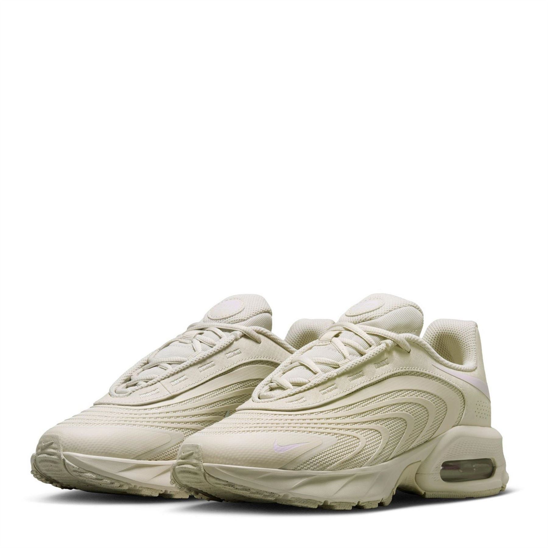 Nike Air Max Low Top Round Toe Flat Heel Sneakers