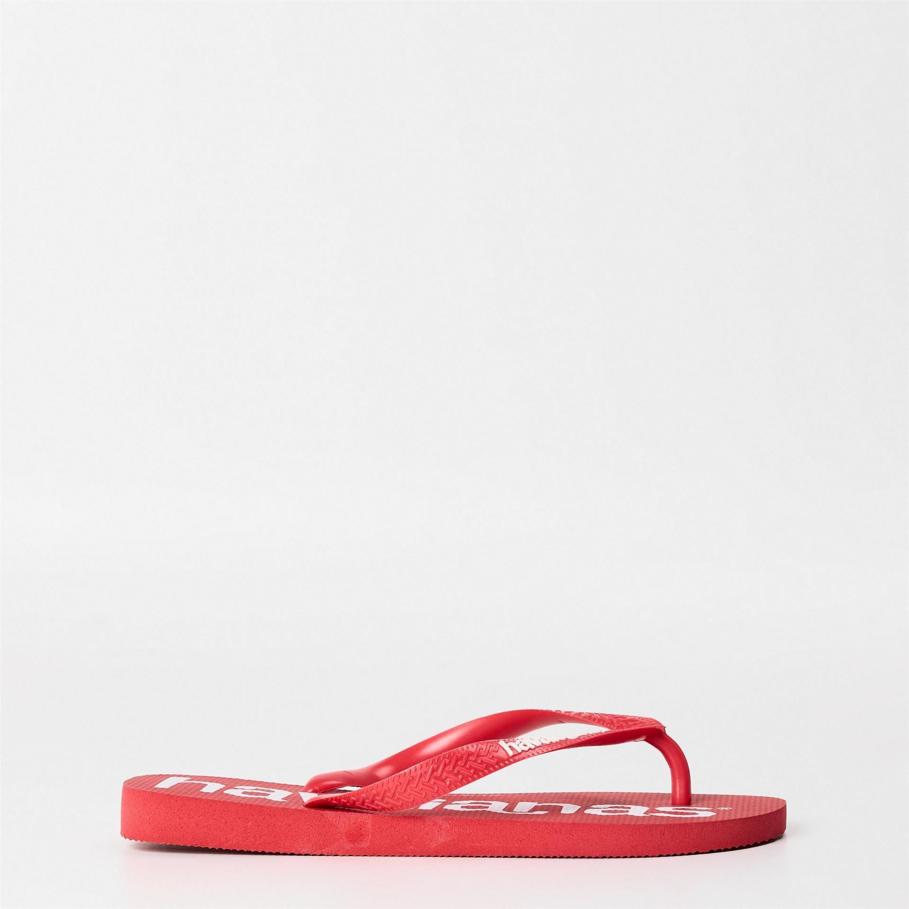Havaianas Womens Hav. Top Logomania Ruby Red 35 36 Flip Flops