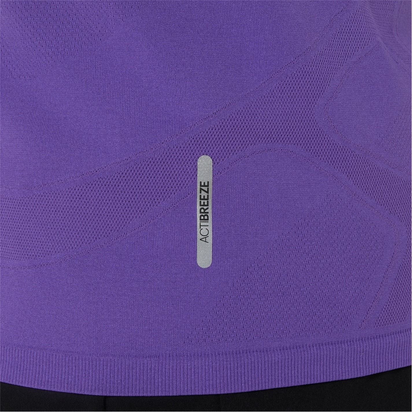 Asics Crew Neck Short Sleeve Seamless Athletic Top