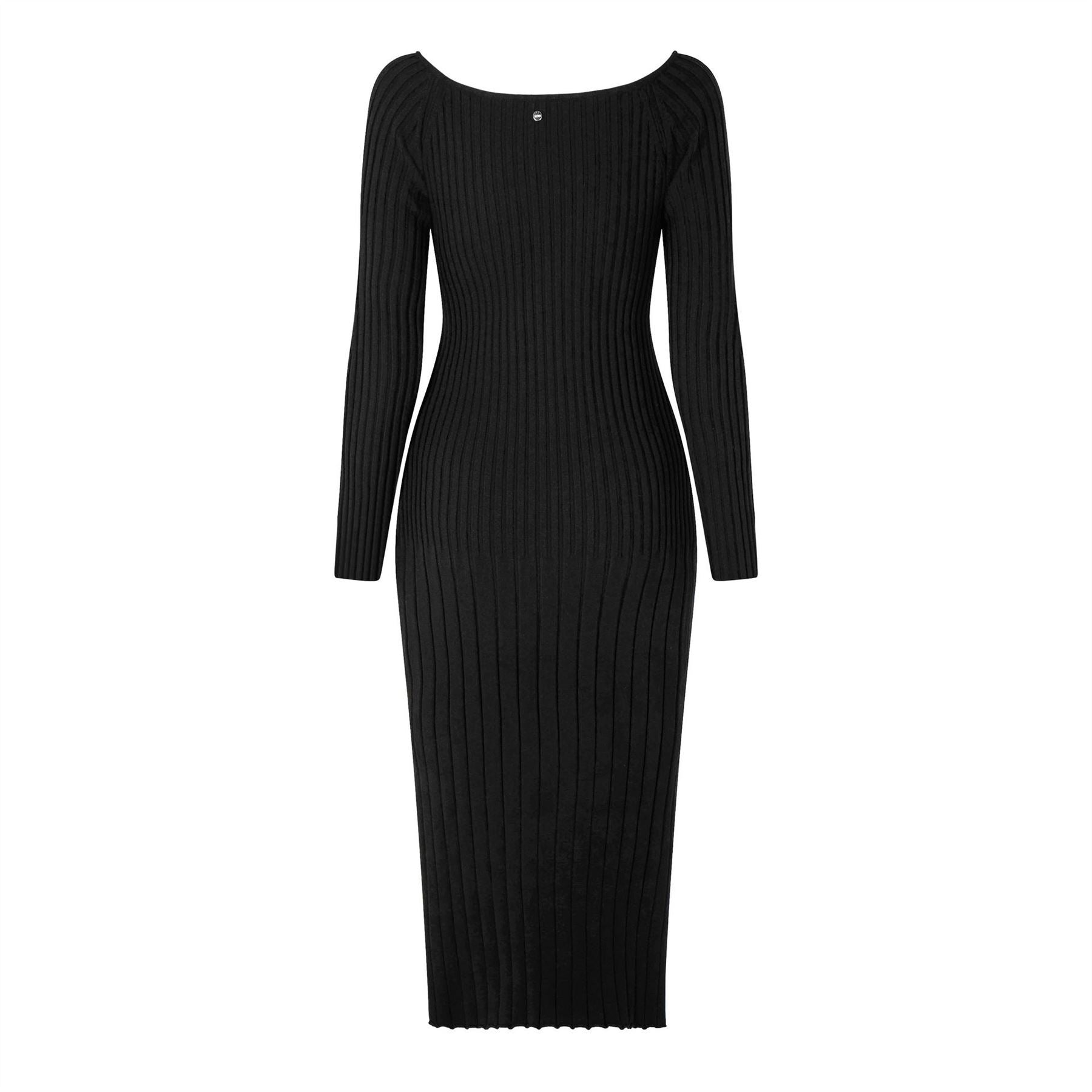Boss C_flimt Knitted Dress, Flattering Ribbed Design