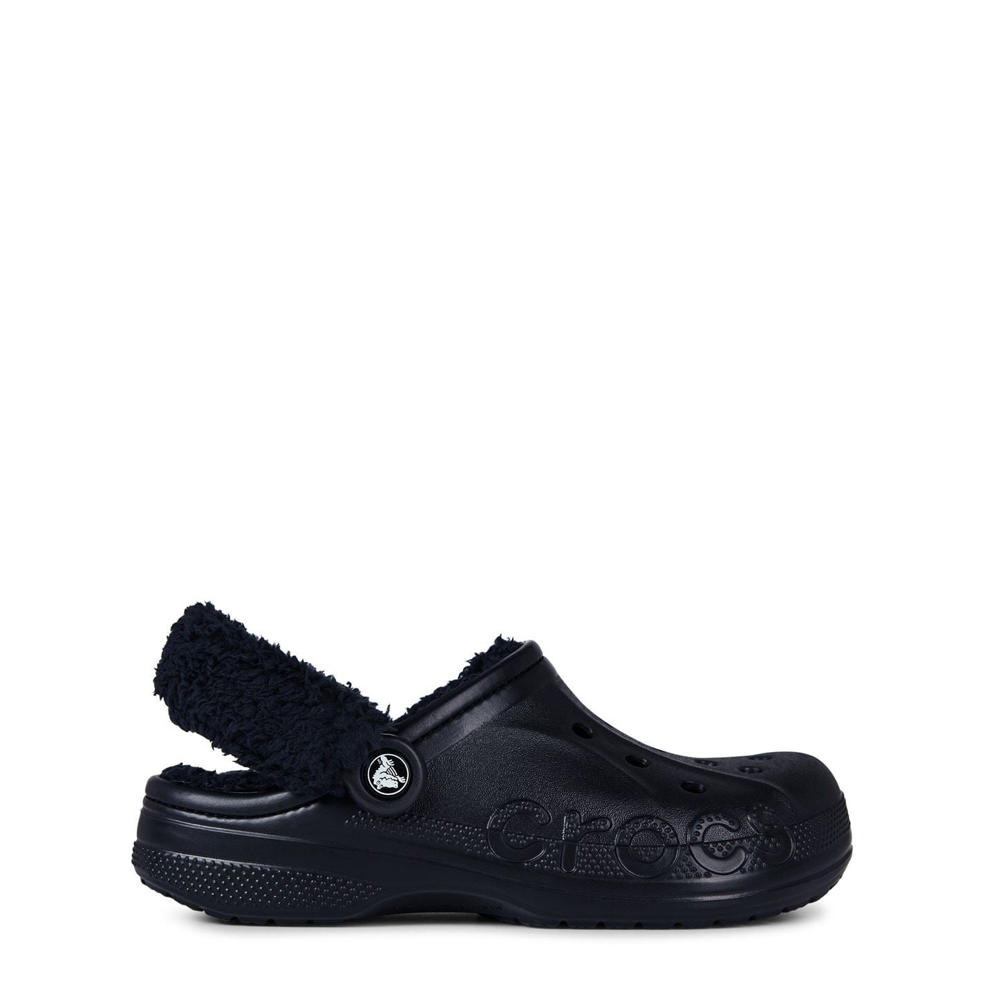Crocs Baya Lined Flat Heel Mules