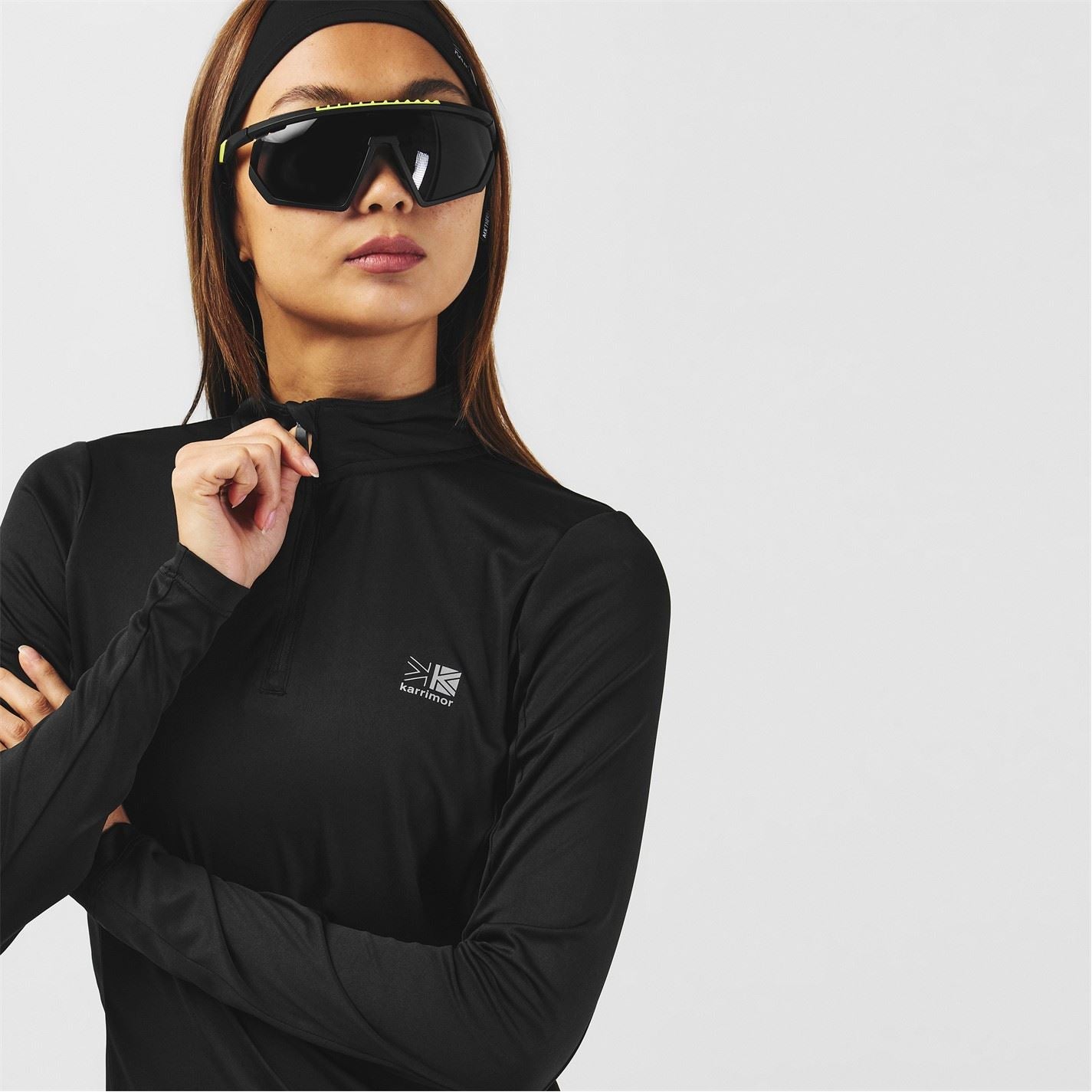 Karrimor Longsleeve Quarter Zip Top Ladies