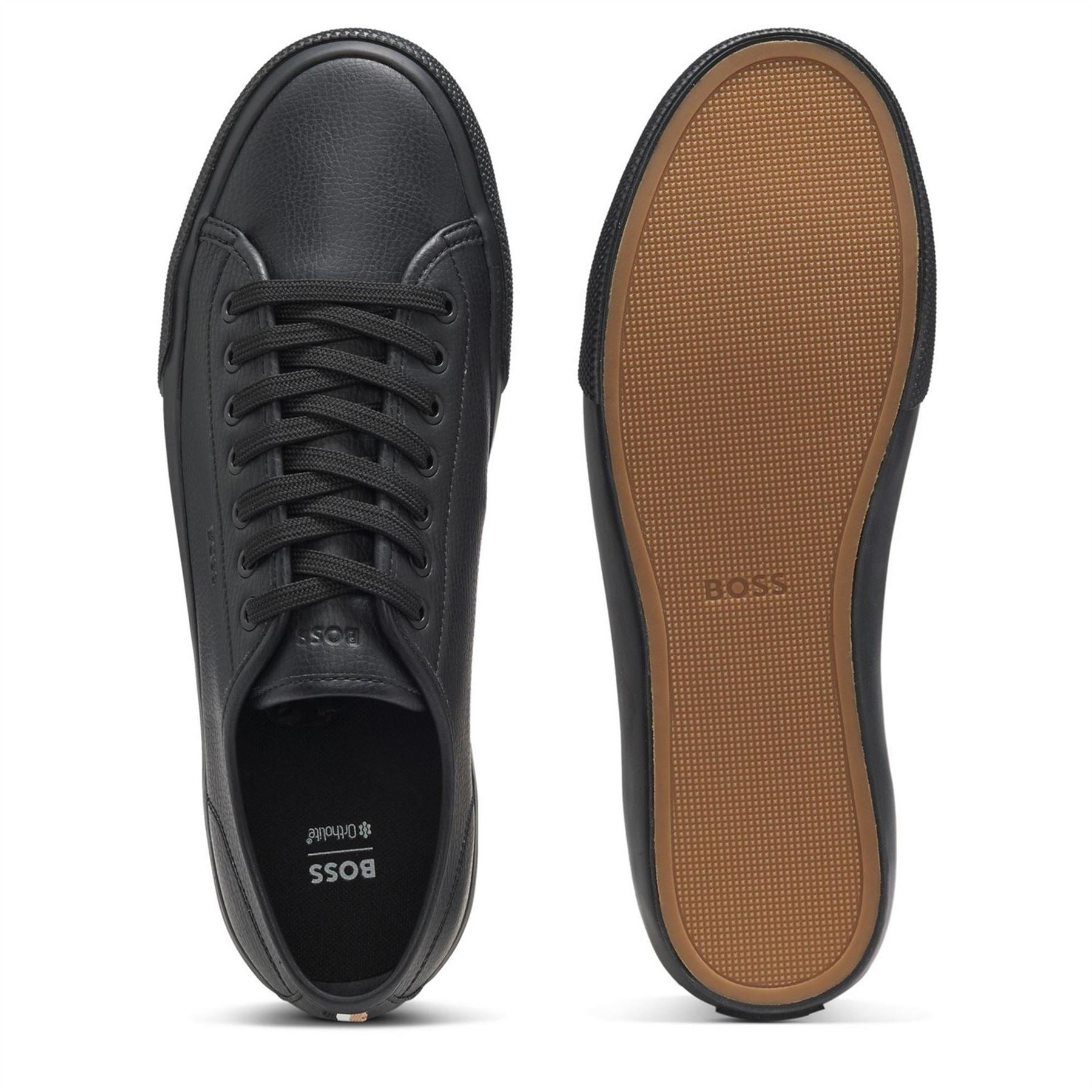 Boss Low Profile Sporty Trainers With Rubber Soles