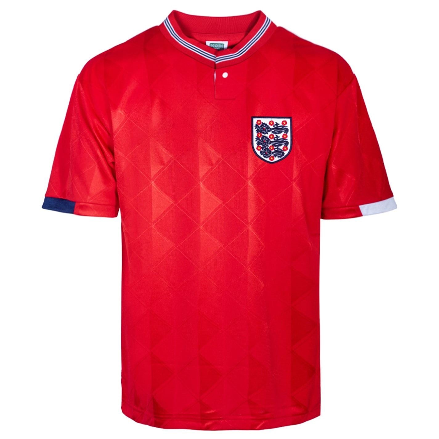 Score Draw England Away Shirt 1989 Adults