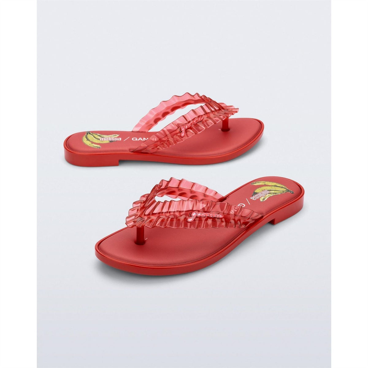 Melissa X Ganni Ff Flip Flops