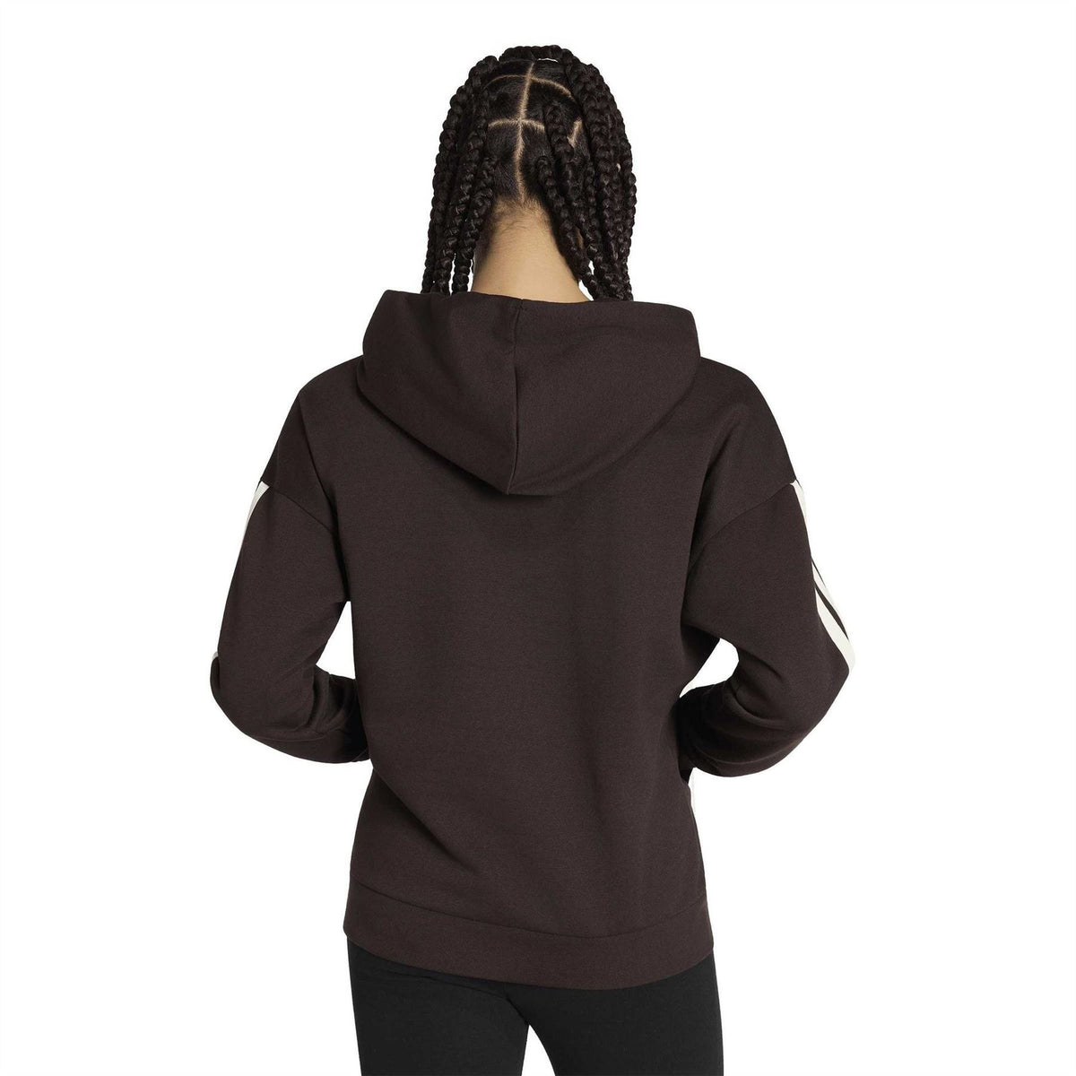 adidas Bold Logo Hooded Neck Long Sleeve Sweatshirt