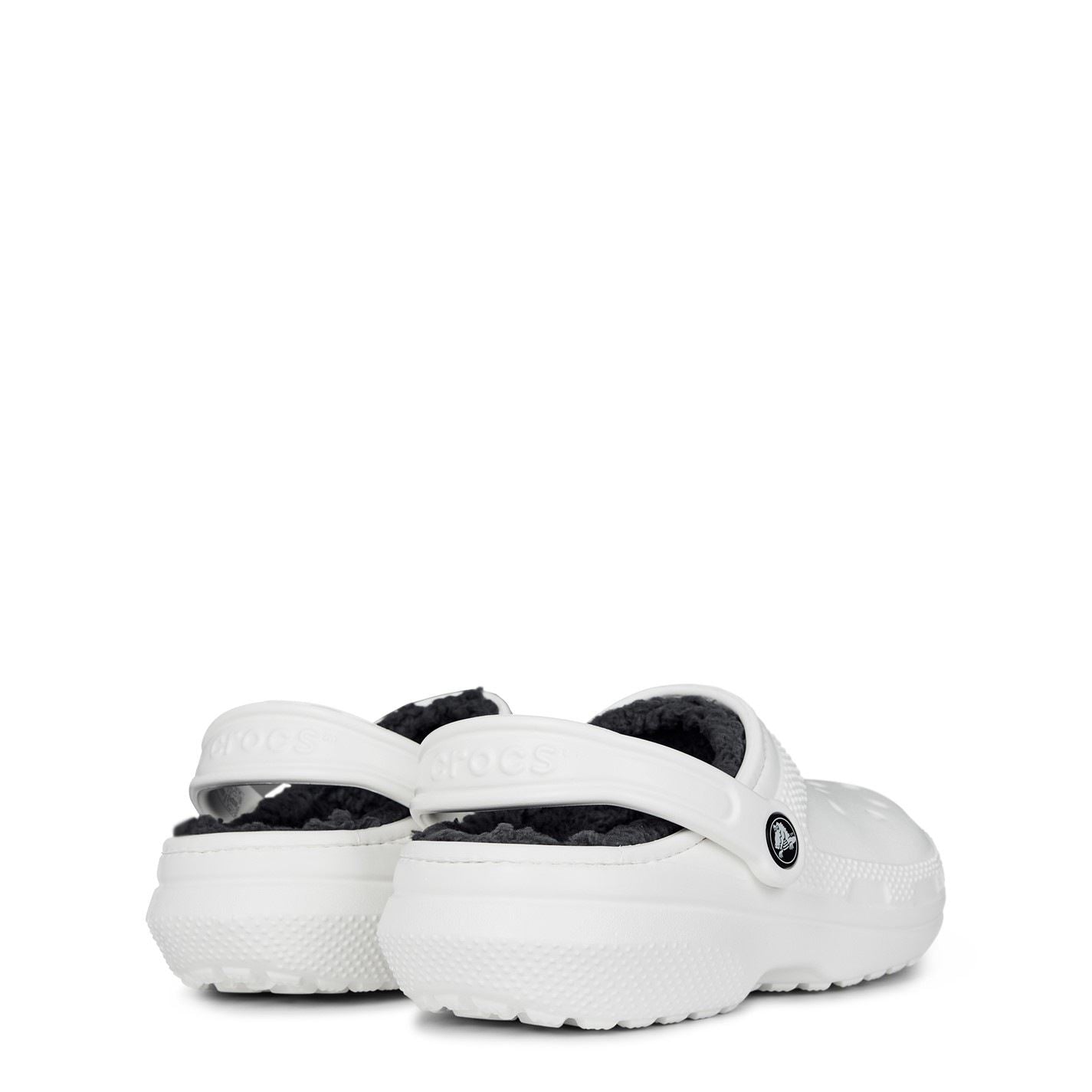 Crocs Lined Shuv Clogs with Perforated Toe