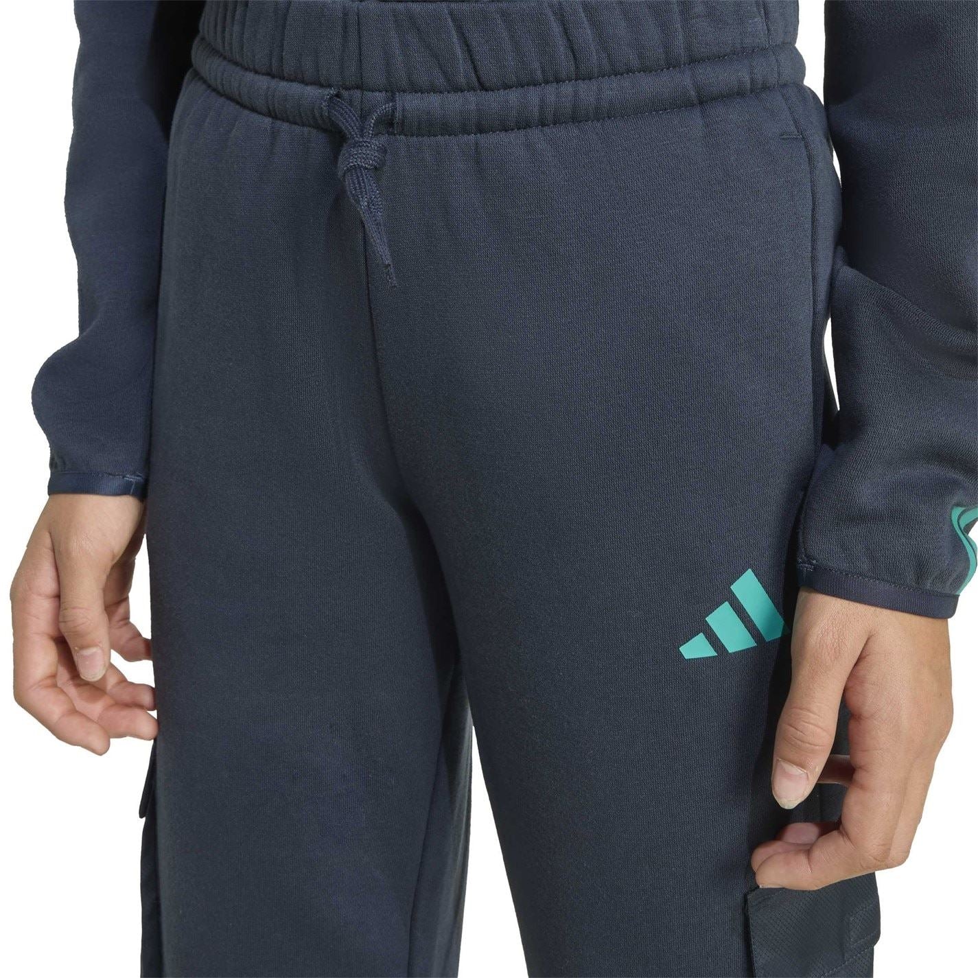 adidas Utility Fleece Cargo Joggers Juniors
