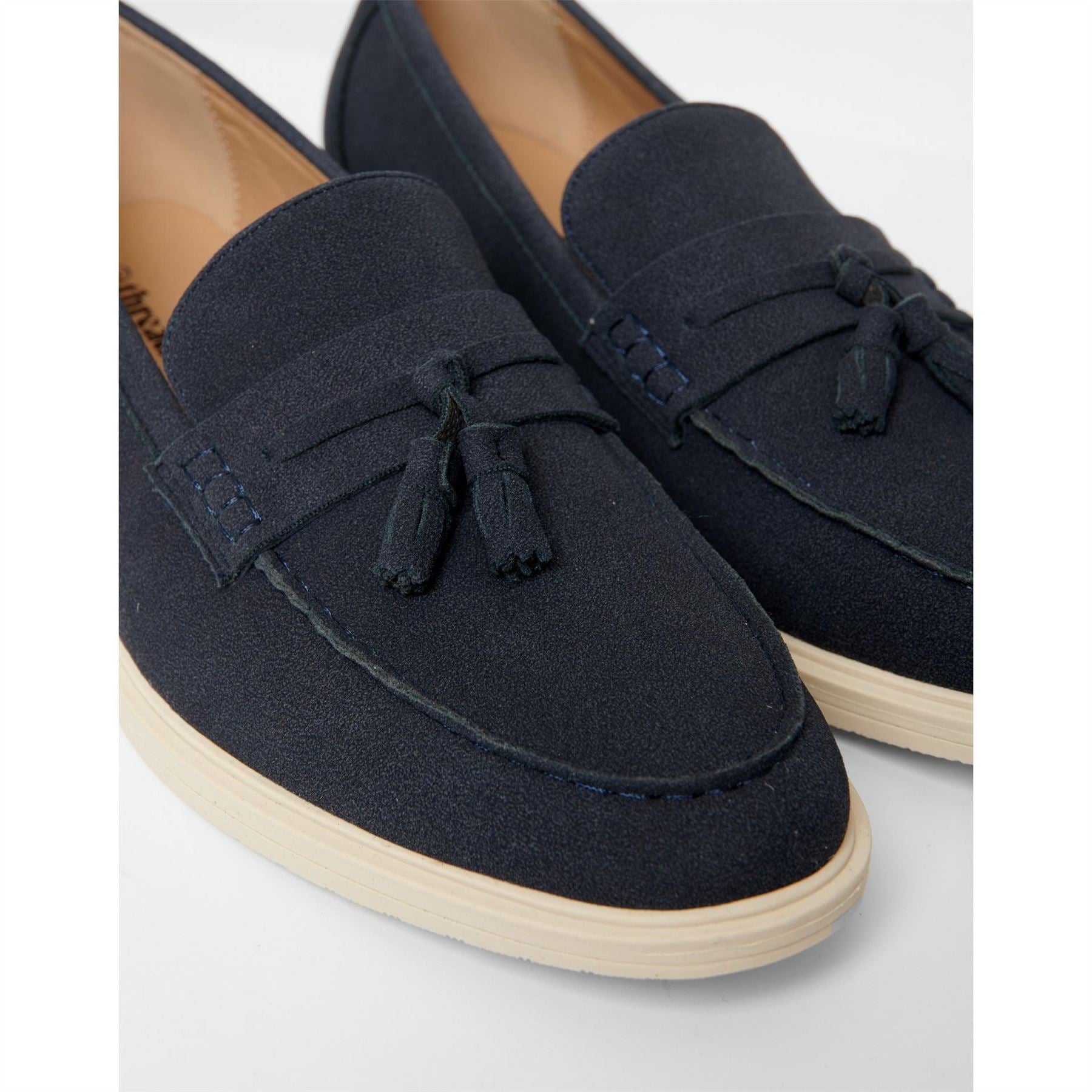 Threadbare Alistair Venetian Loafers with Moc Toe