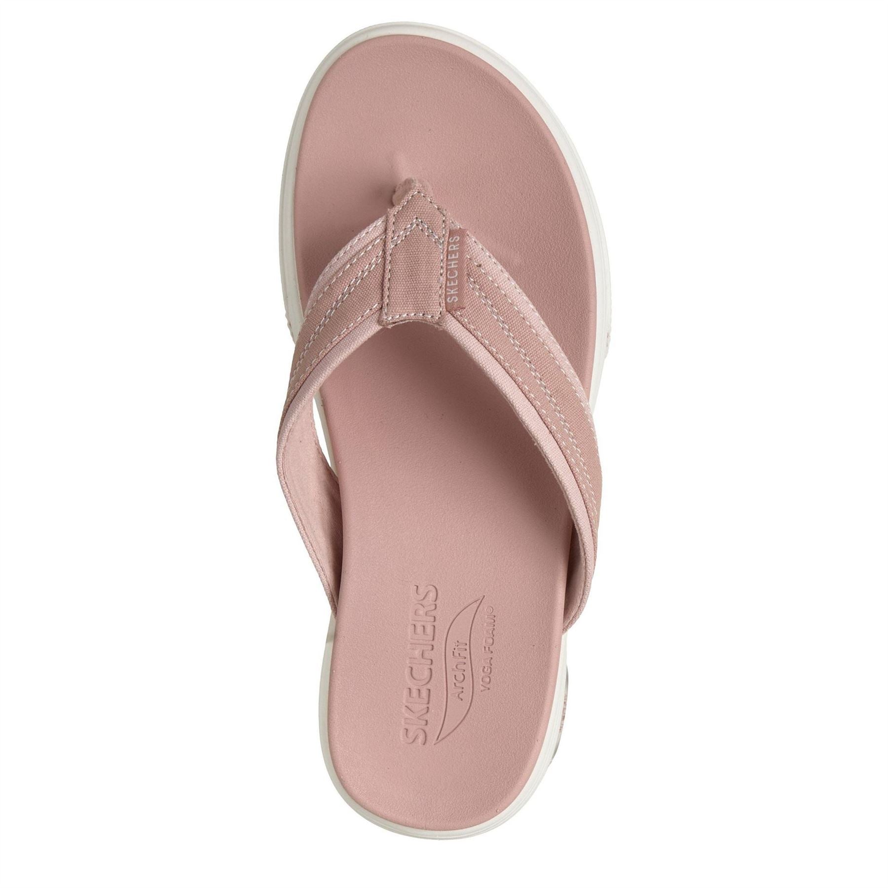 Skechers Arch Fit Arcade Canvasas Flat Sandal