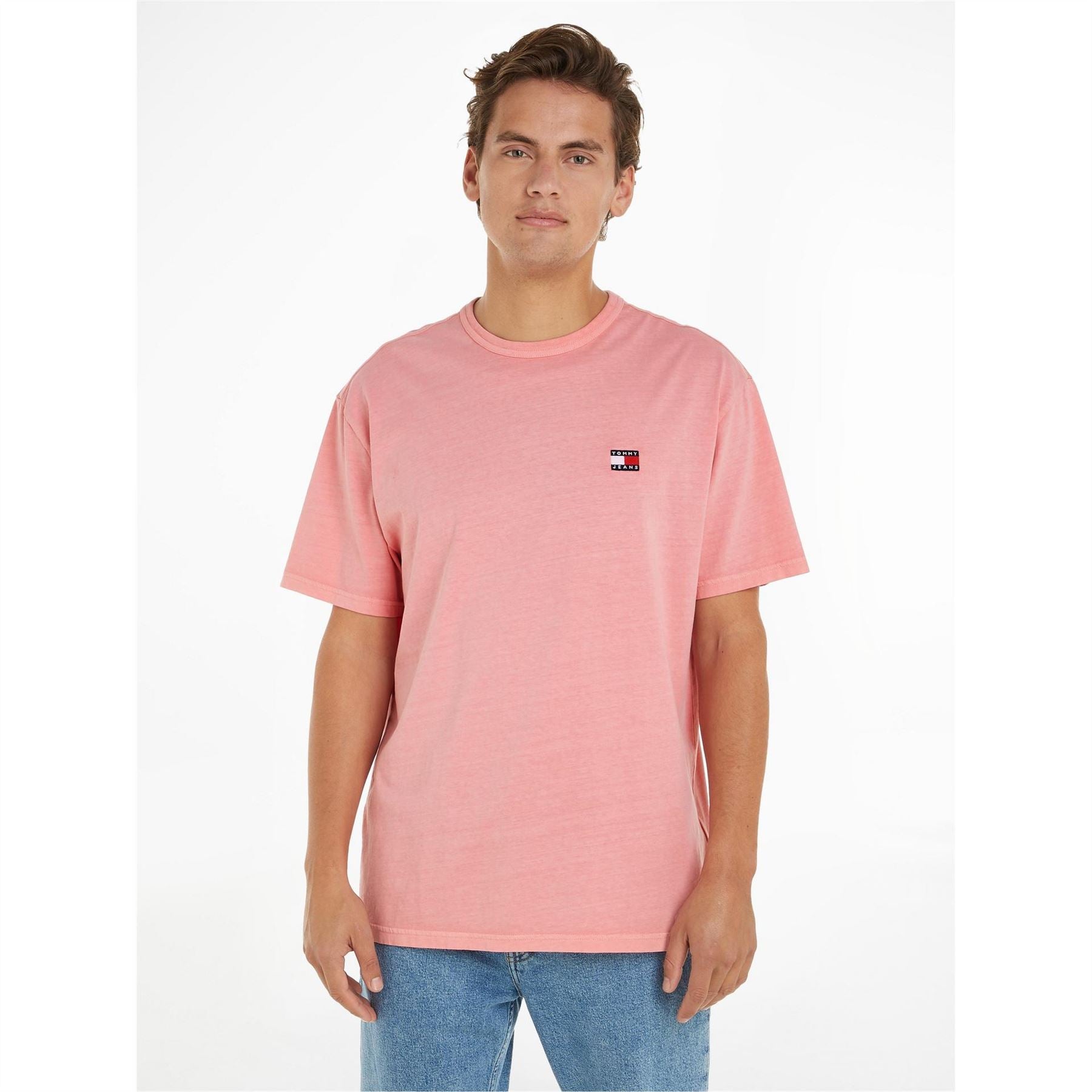 Tommy Jeans Washed Regular Fit Crew Neck T-Shirt
