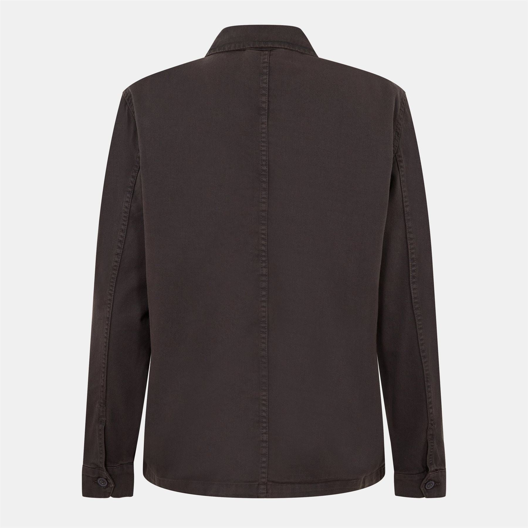 Brave Soul Mens Twill Shirt Overshirt with Front Pocket