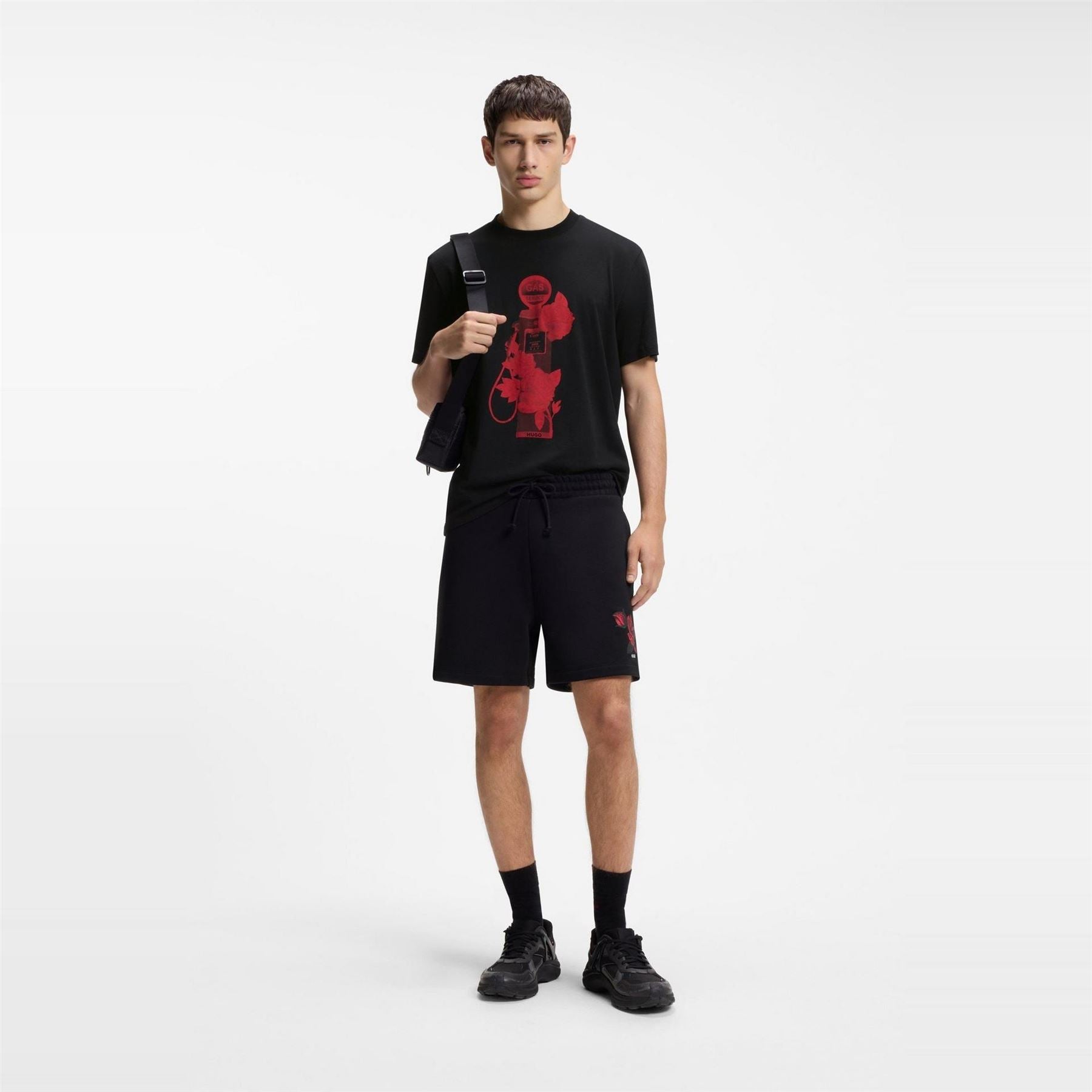 Hugo Dikerd Short Sleeve T-Shirt With Artwork Detail