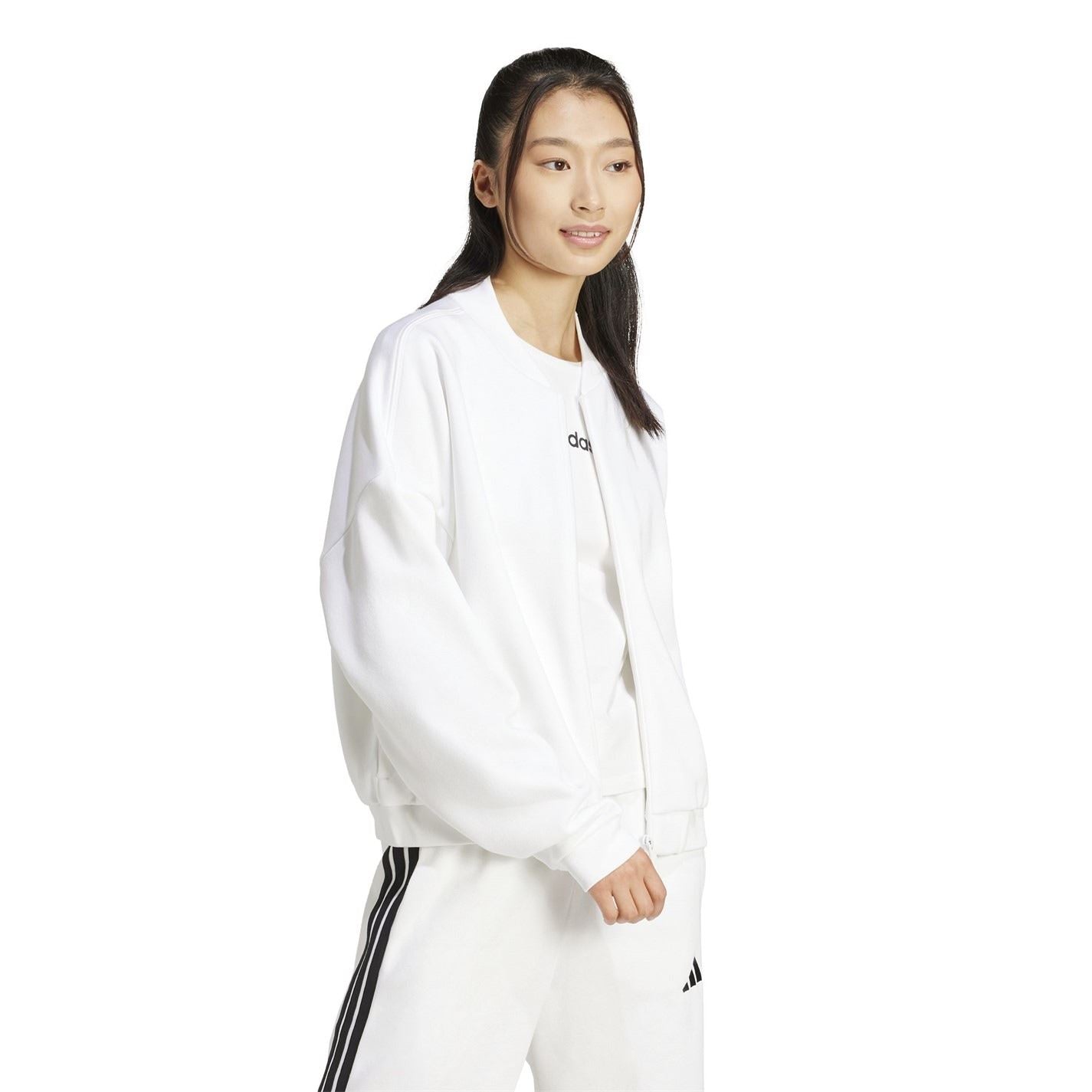 adidas Womens Essentials Linear Slim Cotton Tank Top