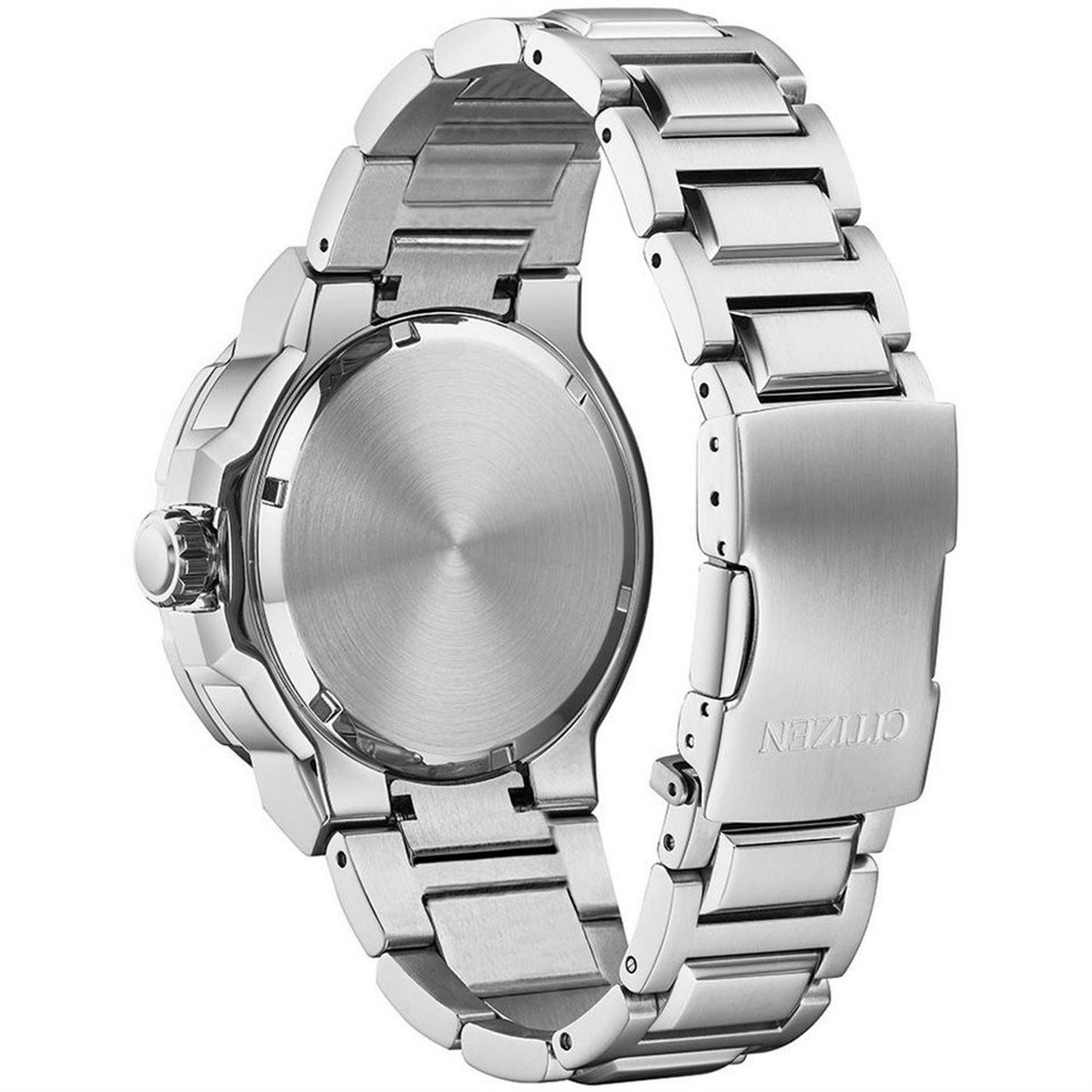 Citizen Stainless Steel Classic Eco Drive Watch Aw1428 53x