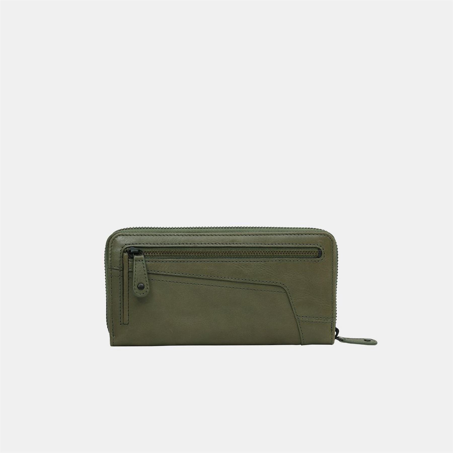 Aunts and Uncles Rectangle Zip Around Wallet with Logo