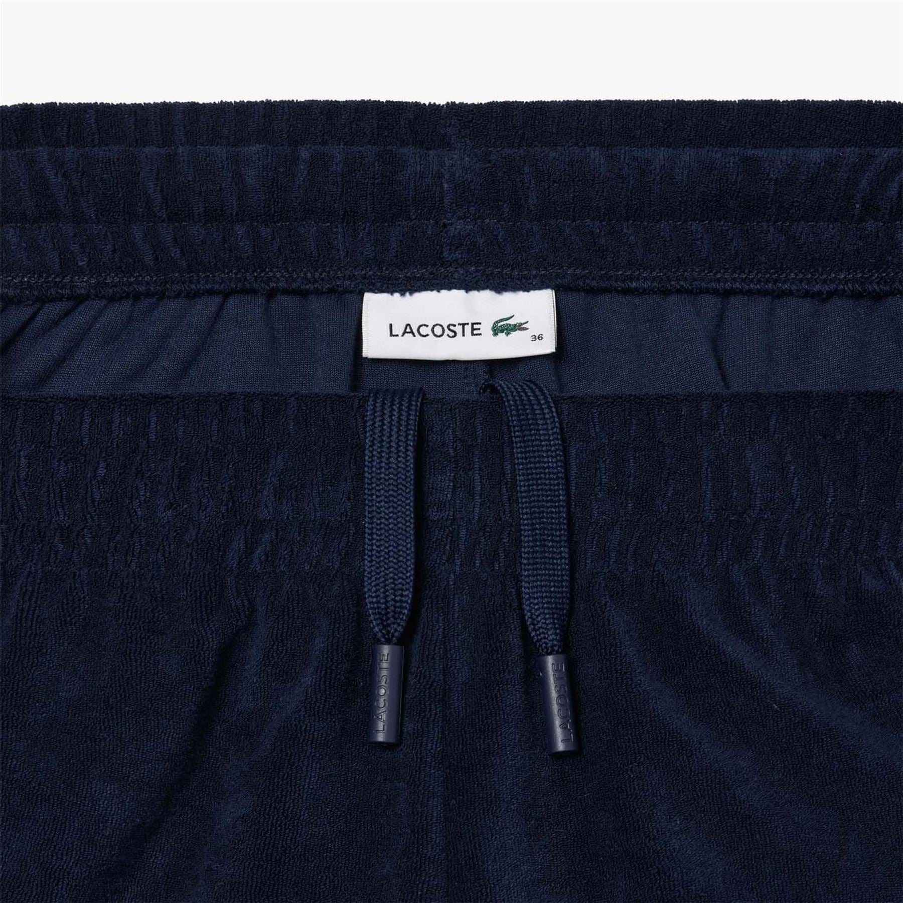 Lacoste Terry Contrast Accent Shorts