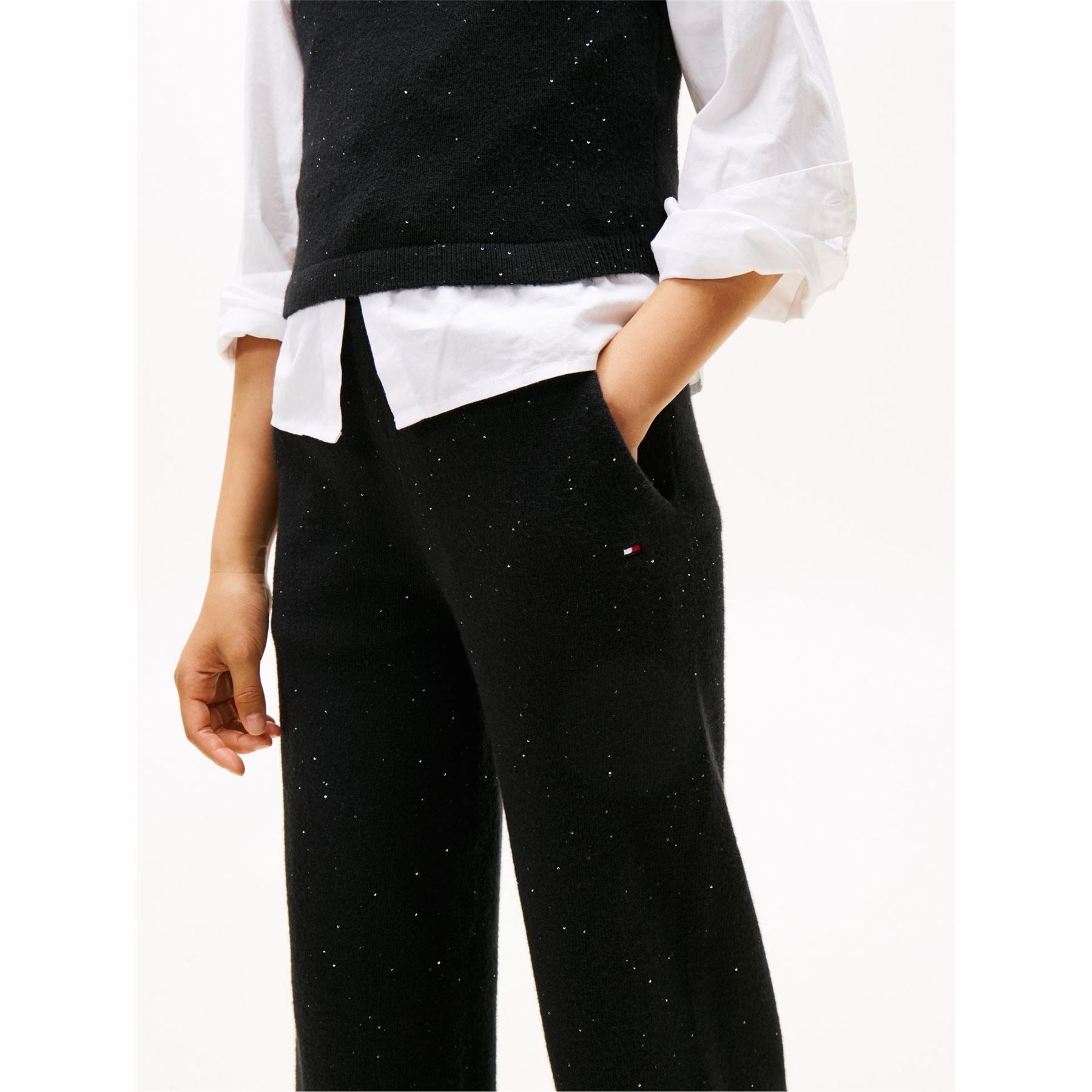 Tommy Hilfiger Sequin Knitted Trousers