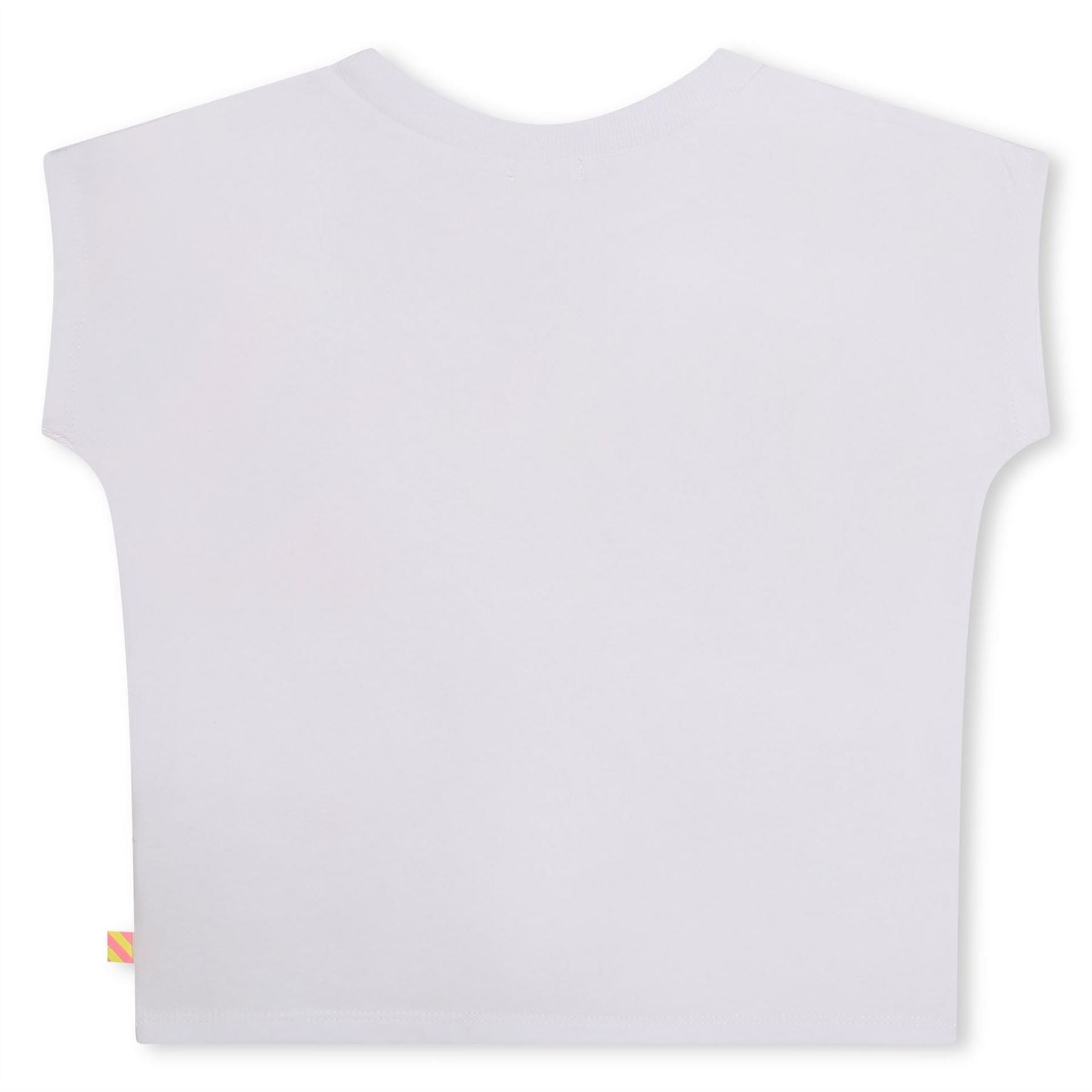 Billieblush Lettering Crew Neck Regular Fit T-Shirt