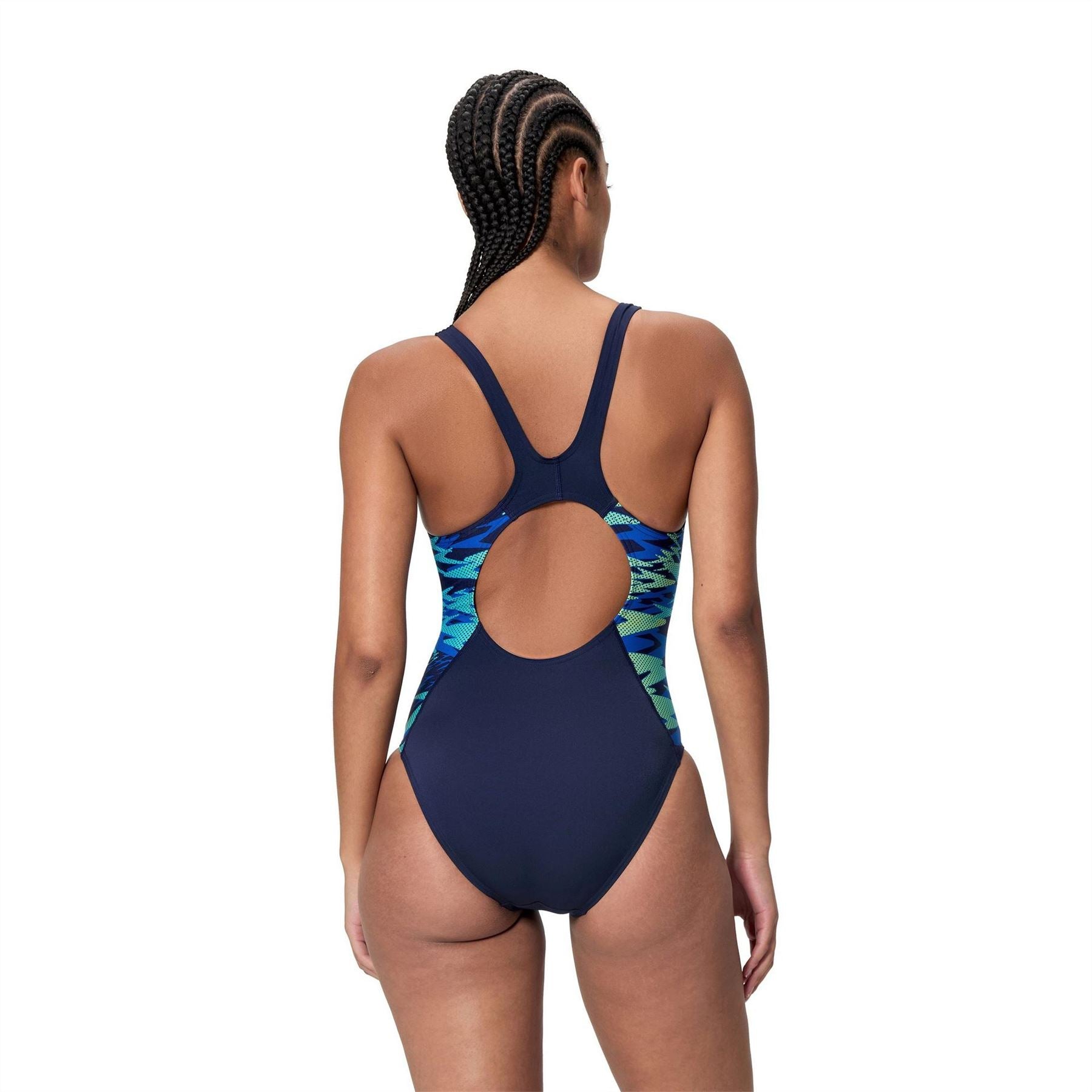 Speedo Hb Splice Mb One Piece Swimsuit