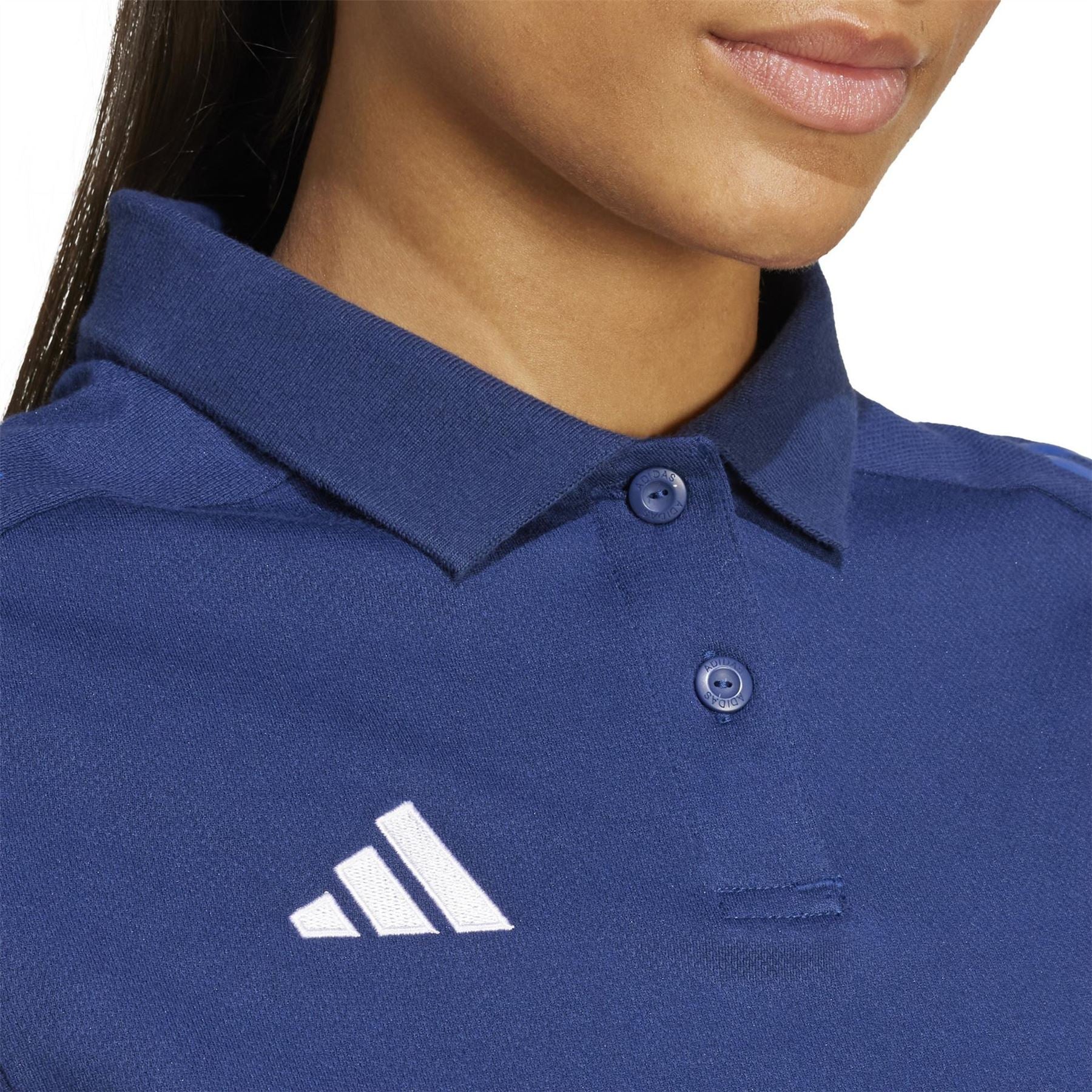 adidas Tiro24 Collared Neck Short Sleeve Polo Shirt