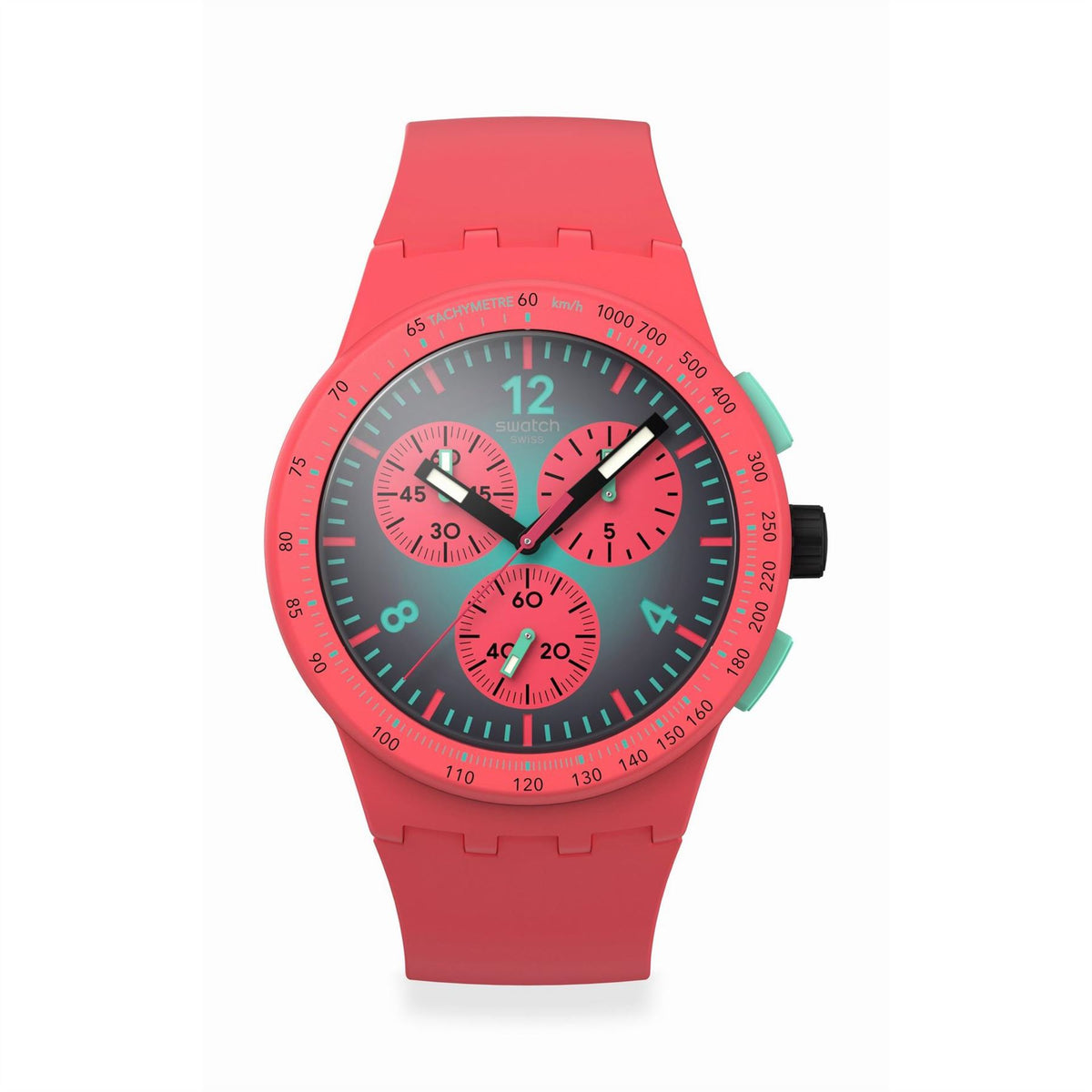 Swatch Adults Paradiso 53 Analogue Quartz Watch